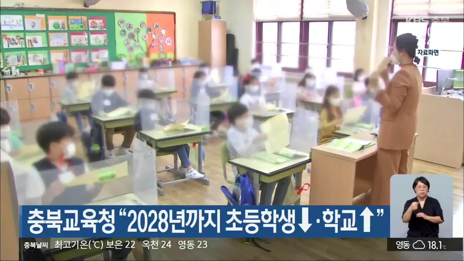 충북교육청 “2028년까지 초등학생↓·학교↑”