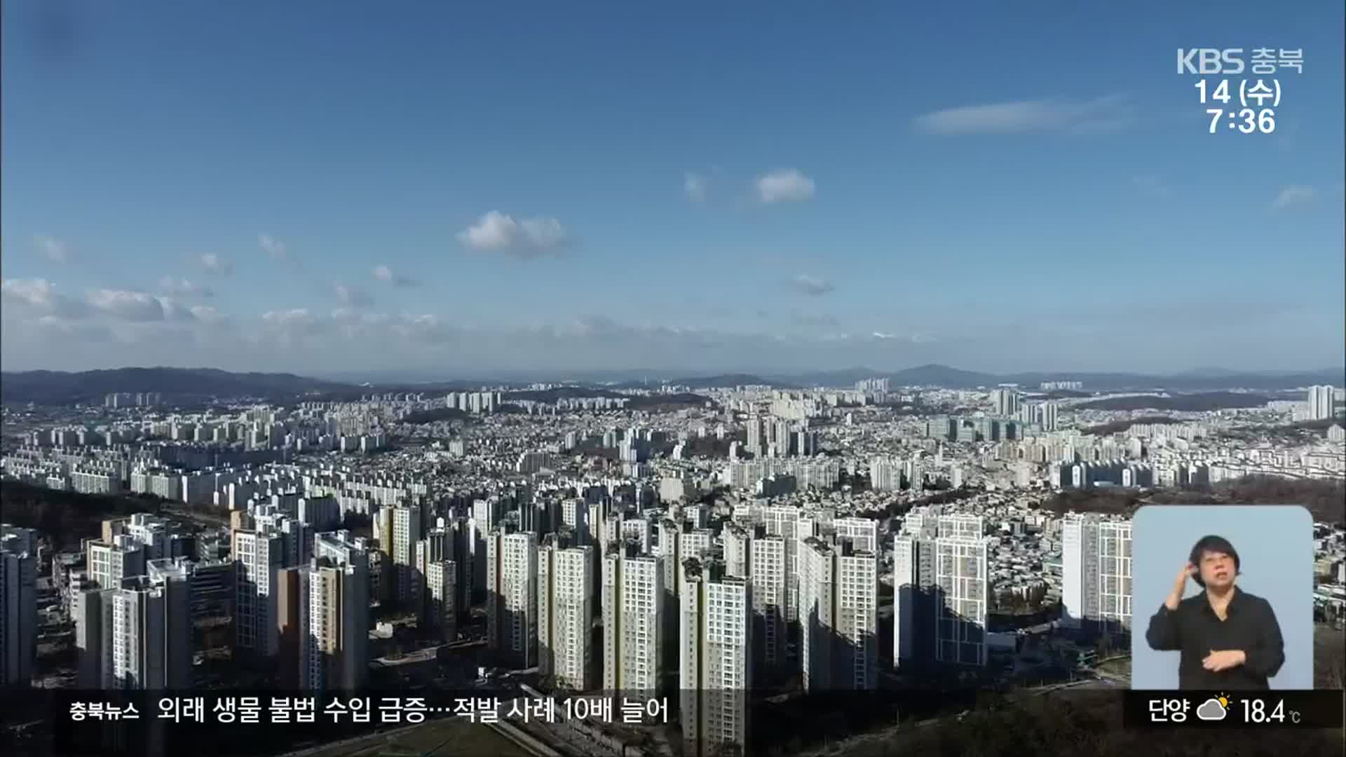 청주 조정지구 해제 3번째 시도…“여전히 불투명”