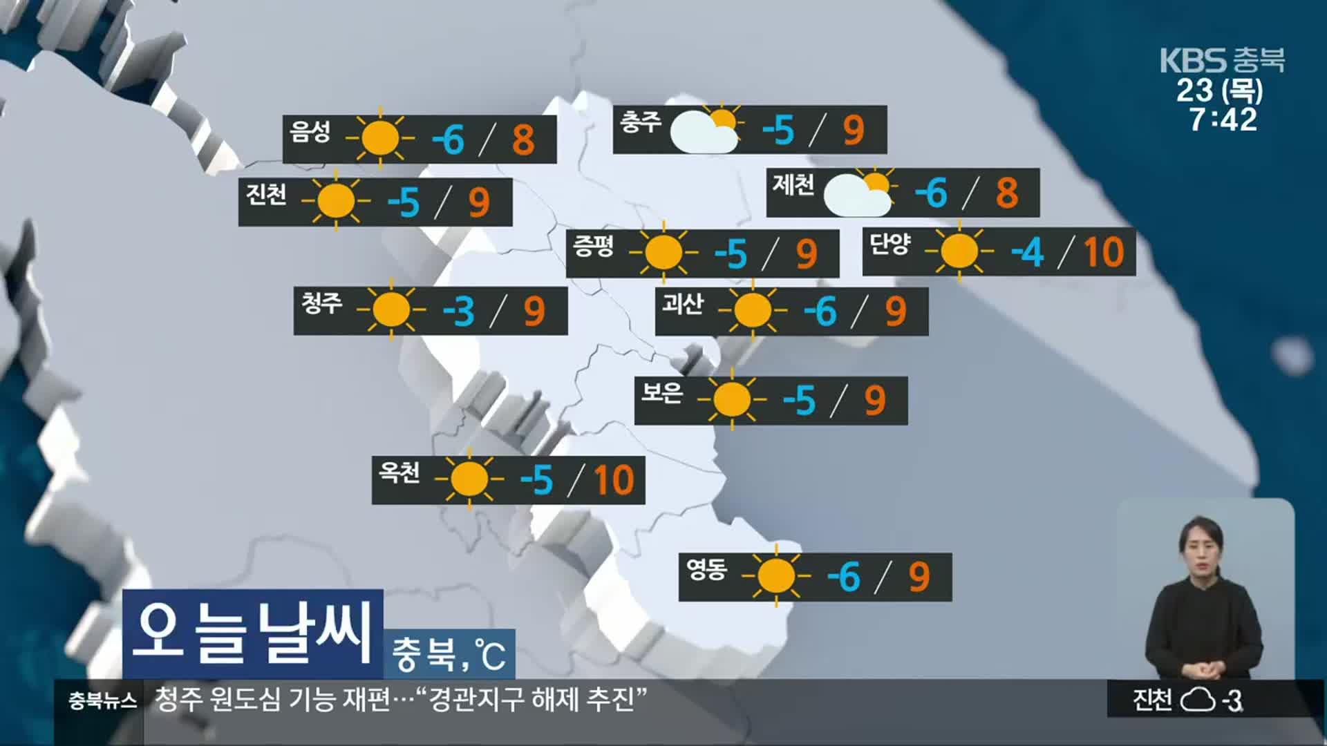 [날씨] 충북 일교차 커…건조한 대기 ‘화재 주의’