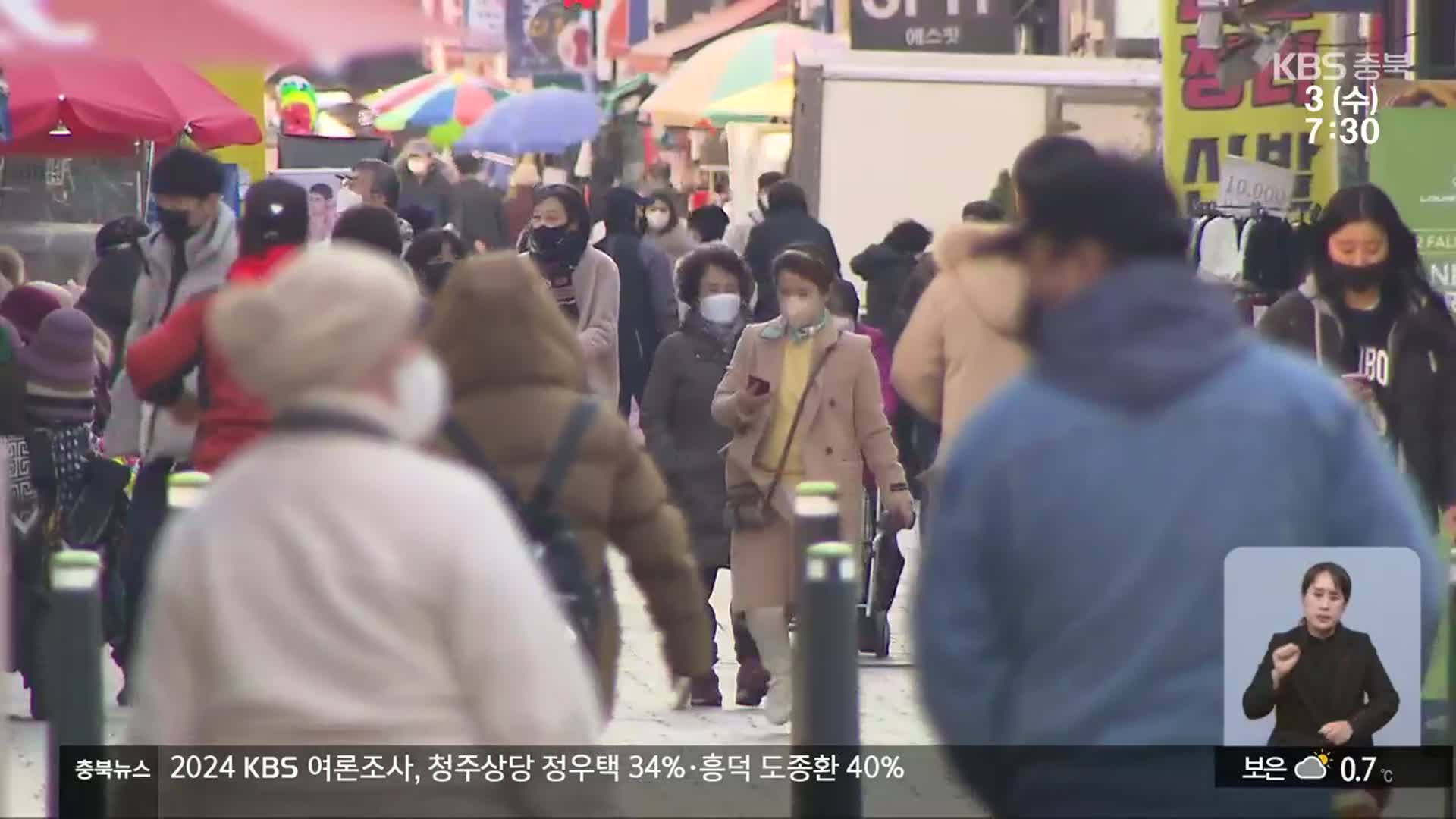 [여론조사] 청주 상당·청주 흥덕의 민심은?