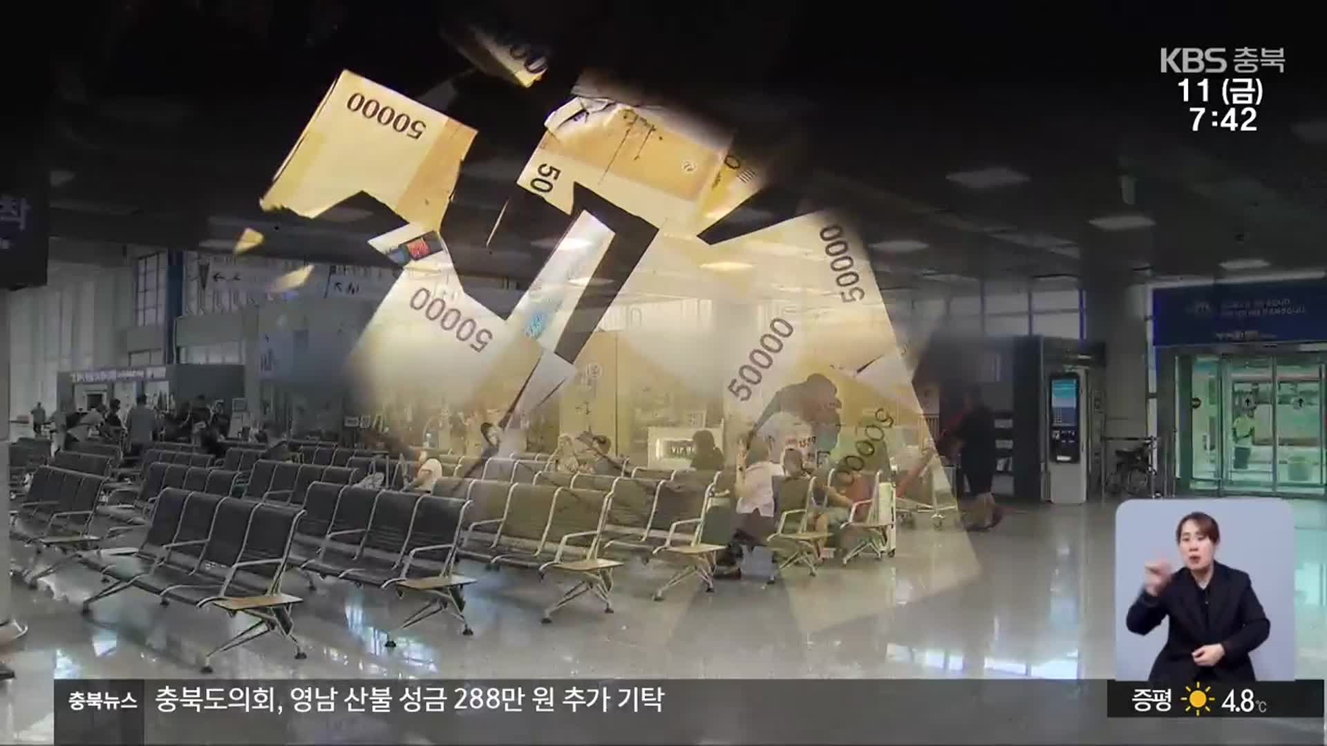 청주공항 임대료 50억 원 체납·편취…10년 만에 처벌