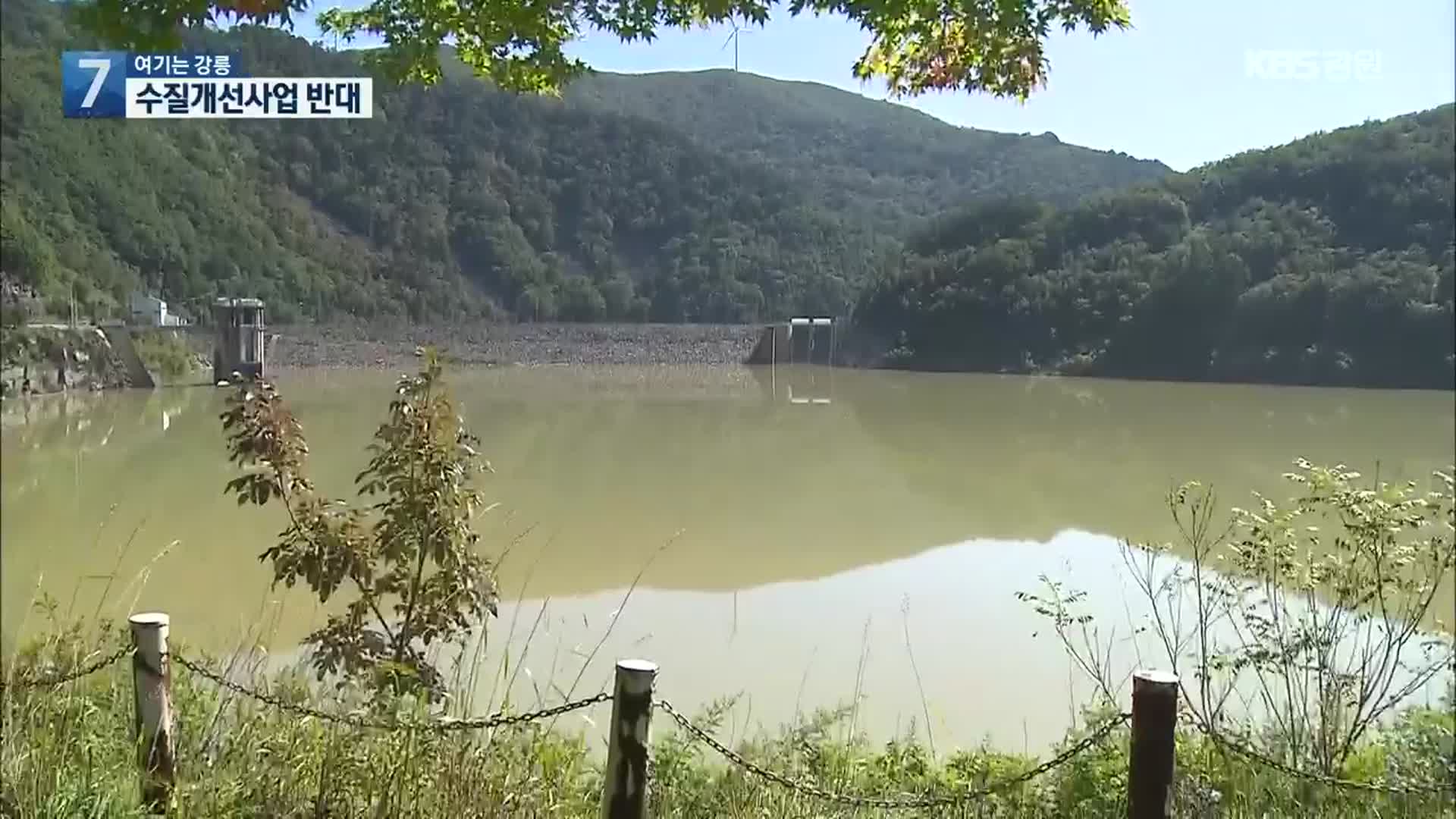 [여기는 강릉] 도암댐 수질 개선사업…정선군 ‘반발’