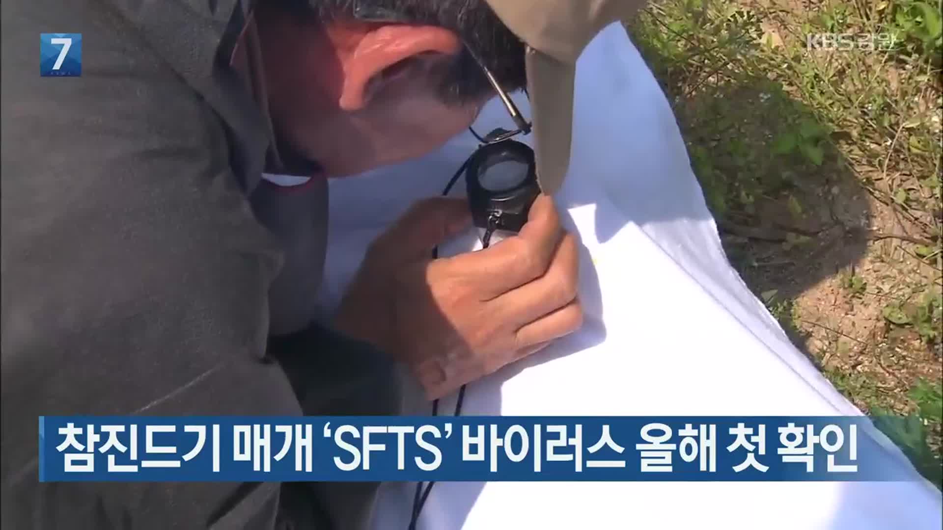 참진드기 매개 ‘SFTS’ 바이러스 올해 첫 확인