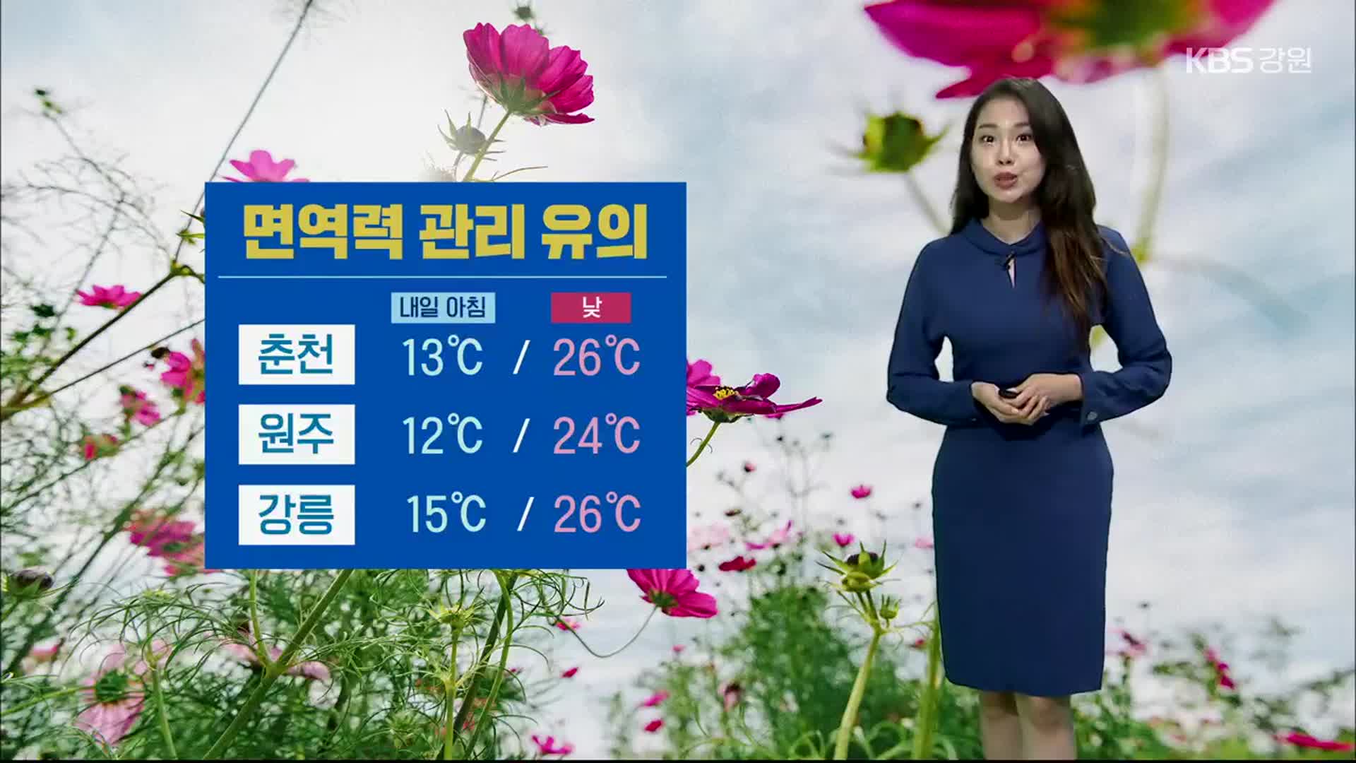 [날씨] 내일 일교차 10도 이상…강원 한낮 ‘24~26도’