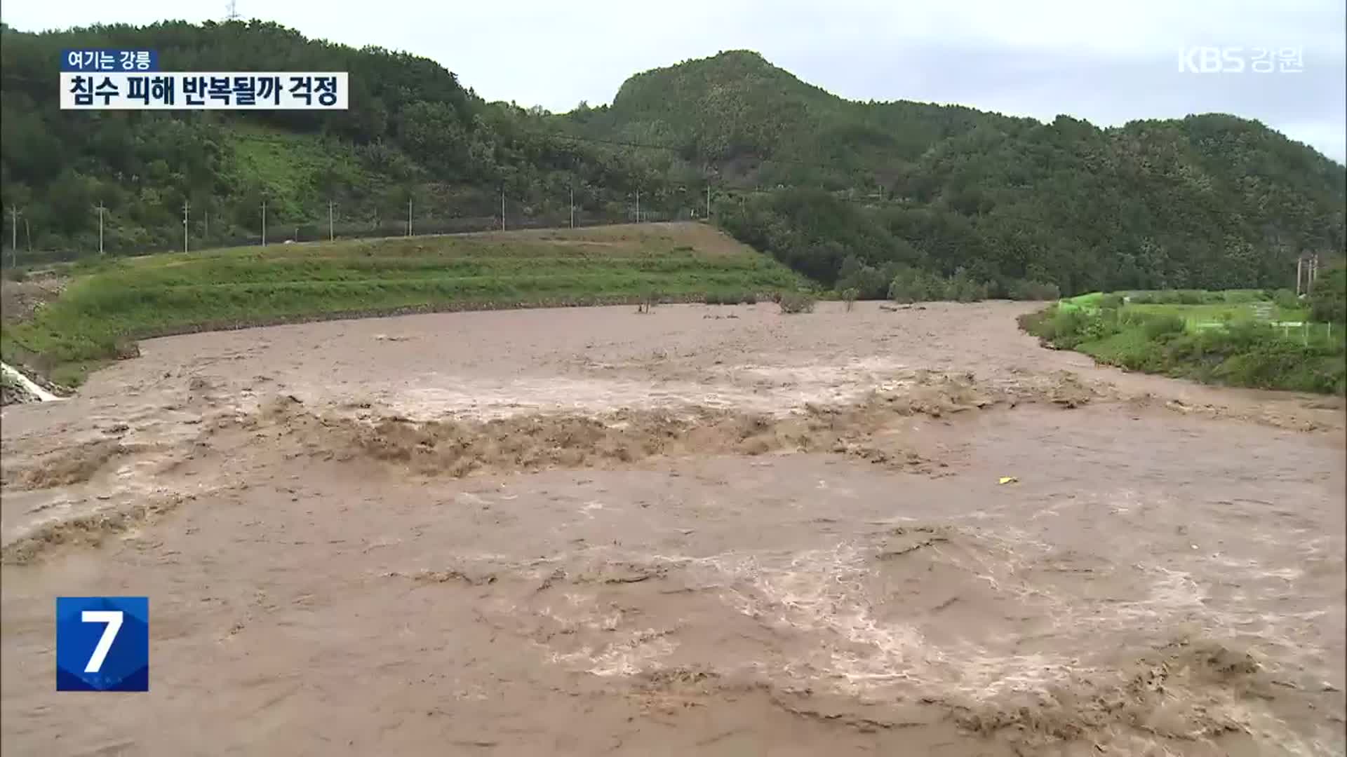 [여기는 강릉] 삼척 상습침수구역…피해 반복될까 걱정