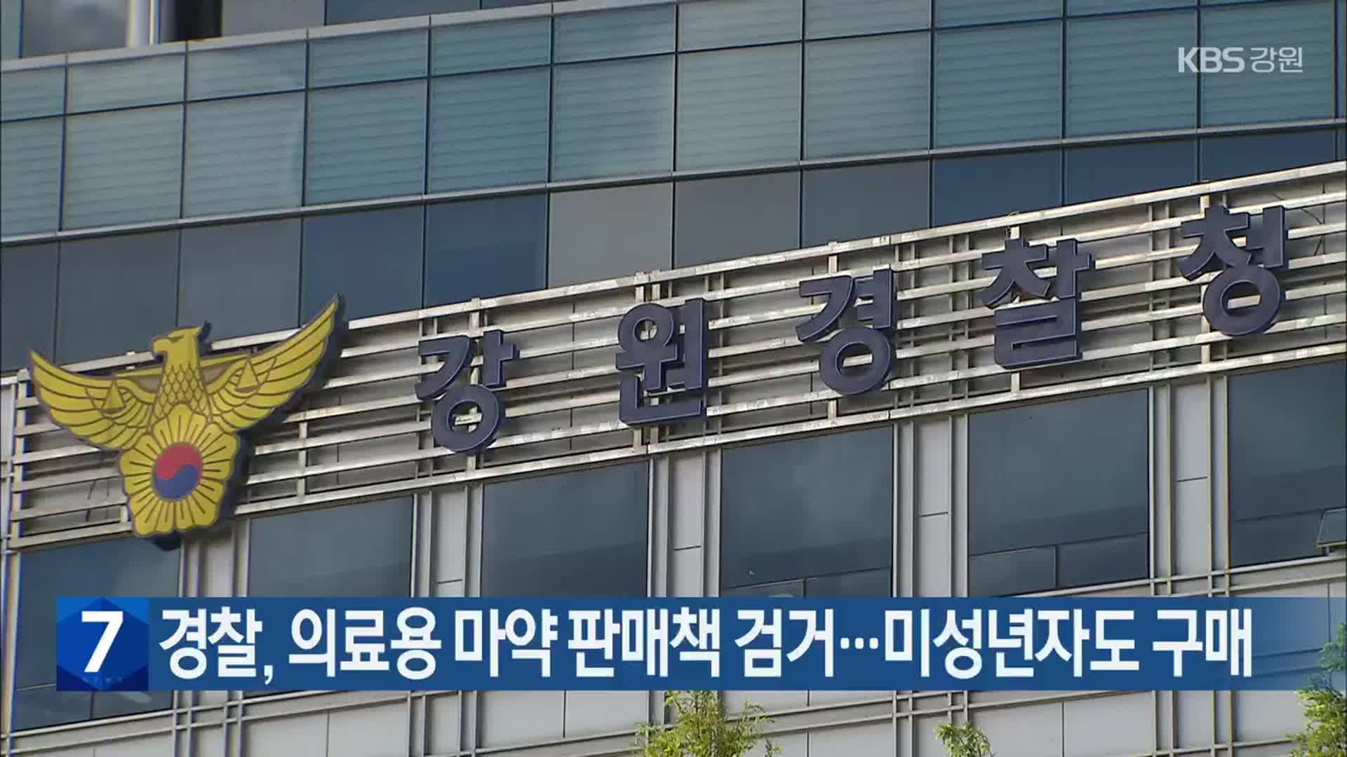 경찰, 의료용 마약 판매책 검거…미성년자도 구매