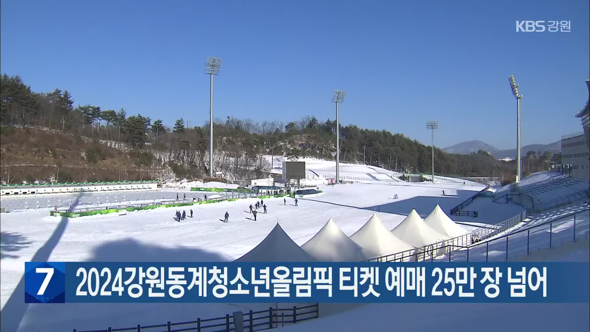 2024강원동계청소년올림픽 티켓 예매 25만 장 넘어