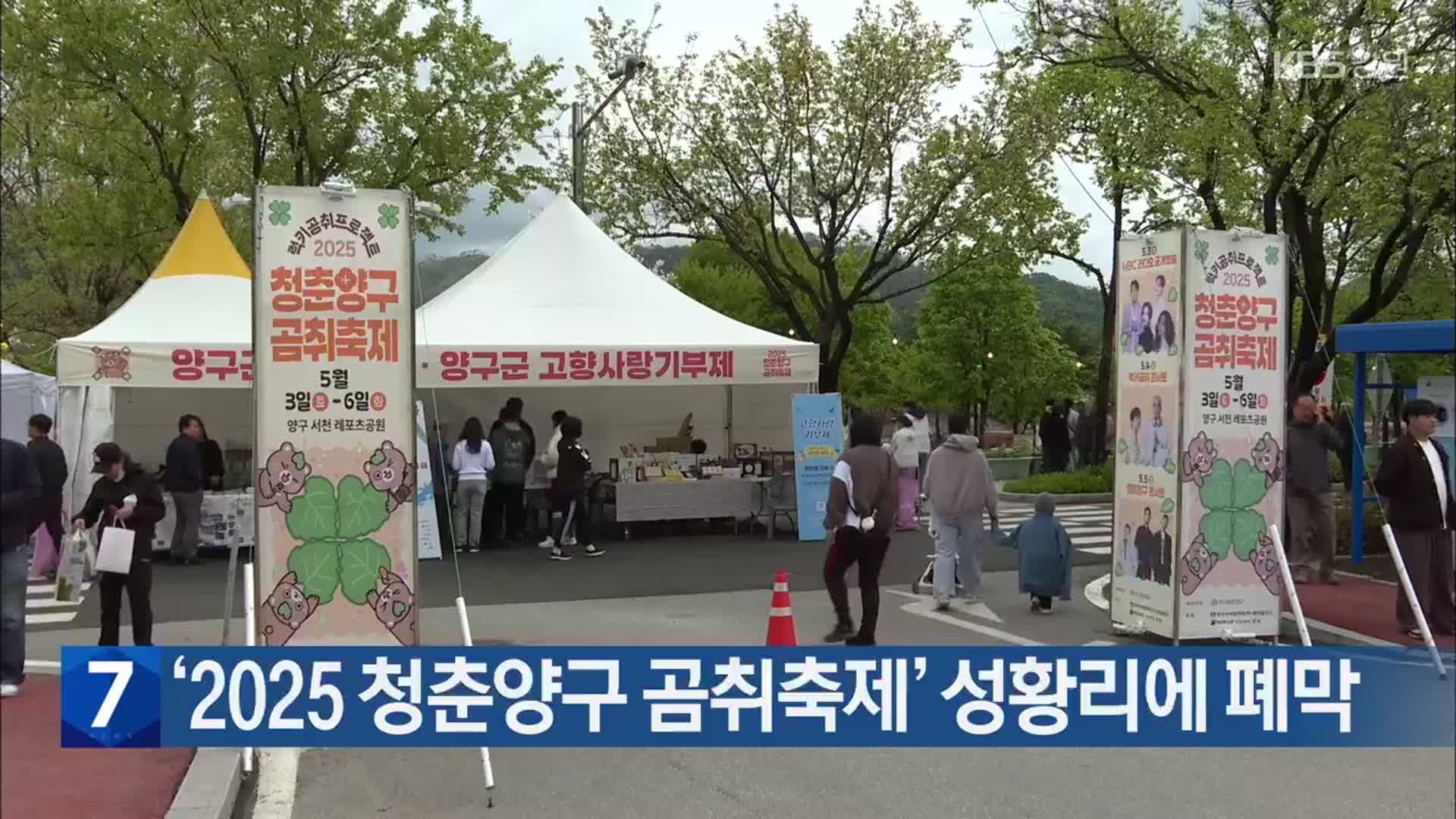 ‘2025 청춘양구 곰취축제’ 성황리에 폐막