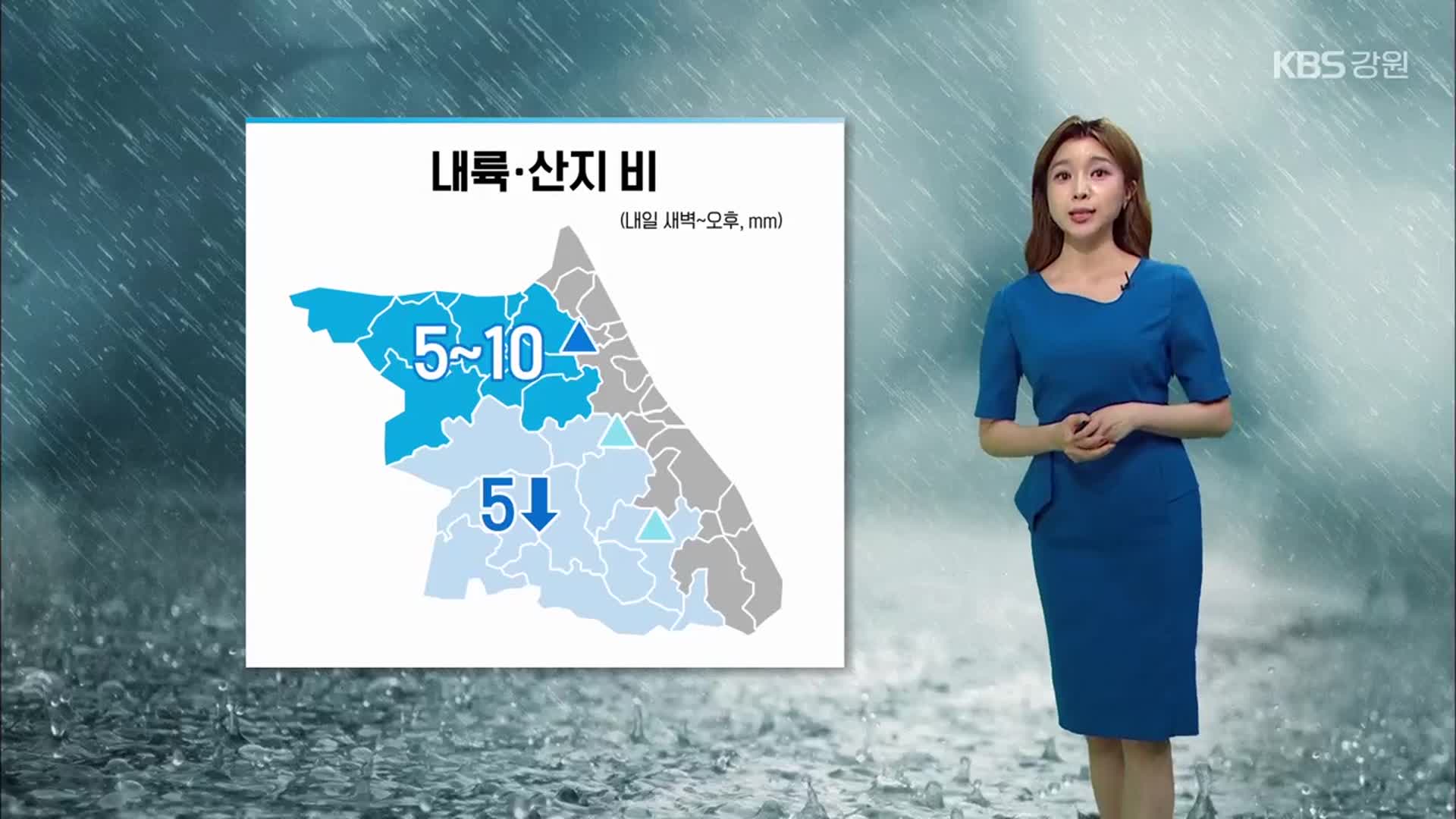 [날씨] 강원 무더위·열대야 계속…내일 곳곳 최대 10mm 비