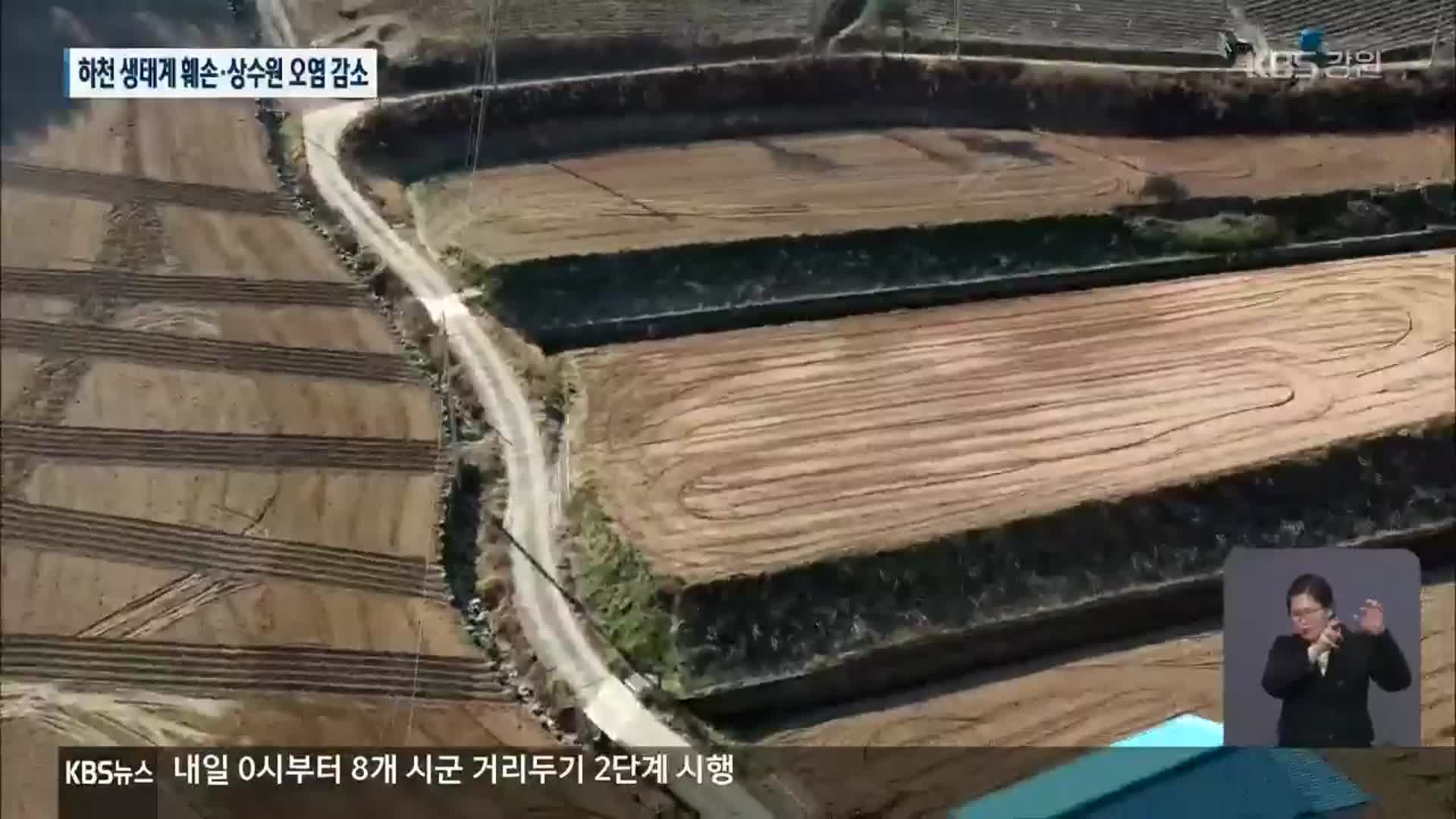 ‘계단식 밭’ 고랭지 흙탕물 감소 탁월…생태계 훼손 줄여