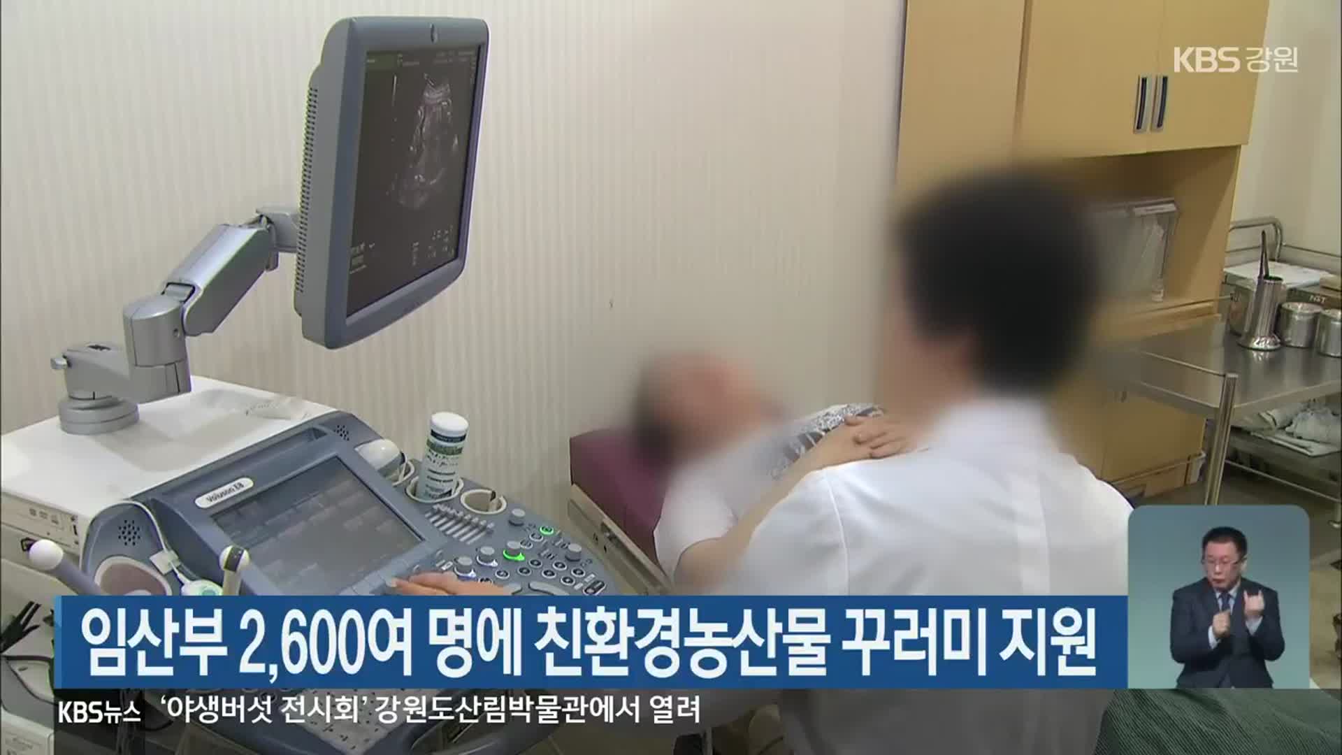 임산부 2,600여 명에 친환경농산물 꾸러미 지원