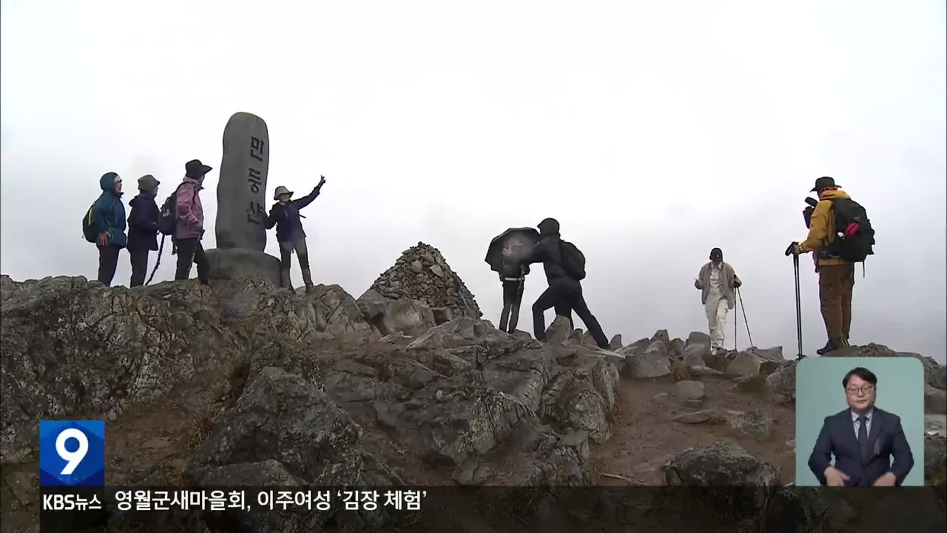 스쳐 가는 민둥산 억새 관광지…대책 고심