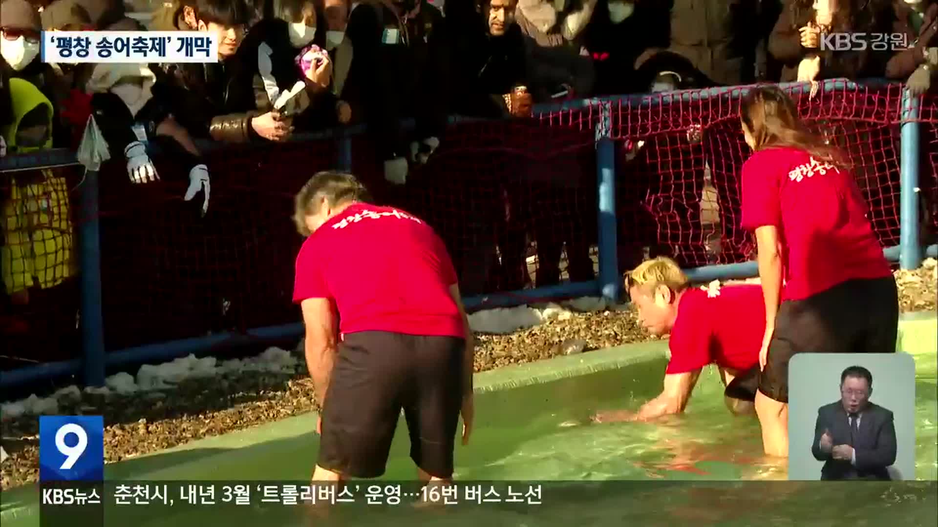 3년 만에 돌아온 ‘평창송어축제’…빙판 위 ‘웃음 꽃 만발’