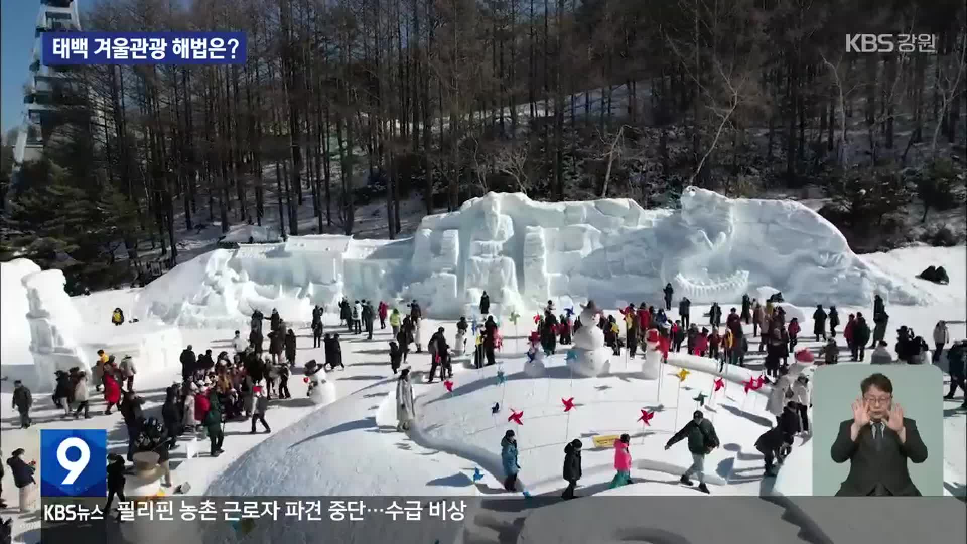 ‘태백산 눈축제’ 이어갈 겨울 관광상품을 찾아라!