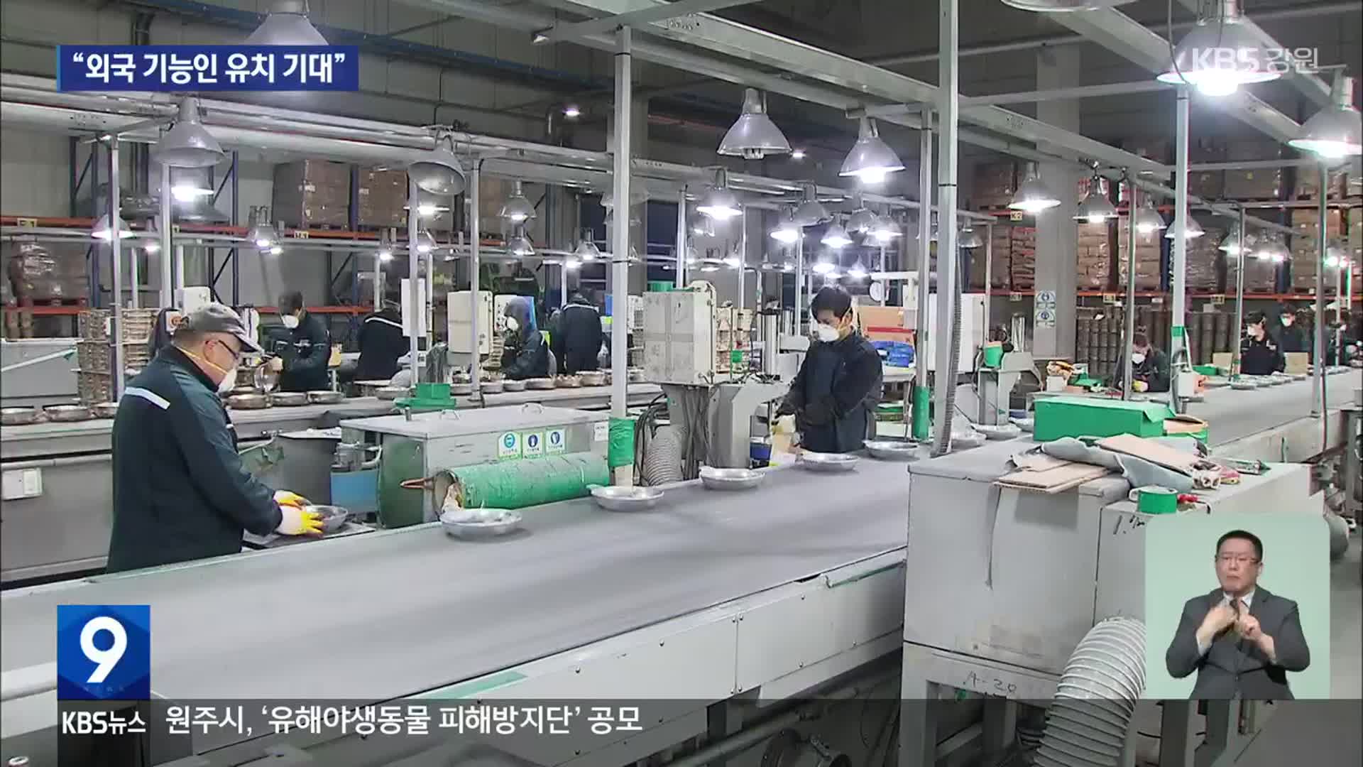 외국인 기능인력 비자, 장기비자 전환 추진