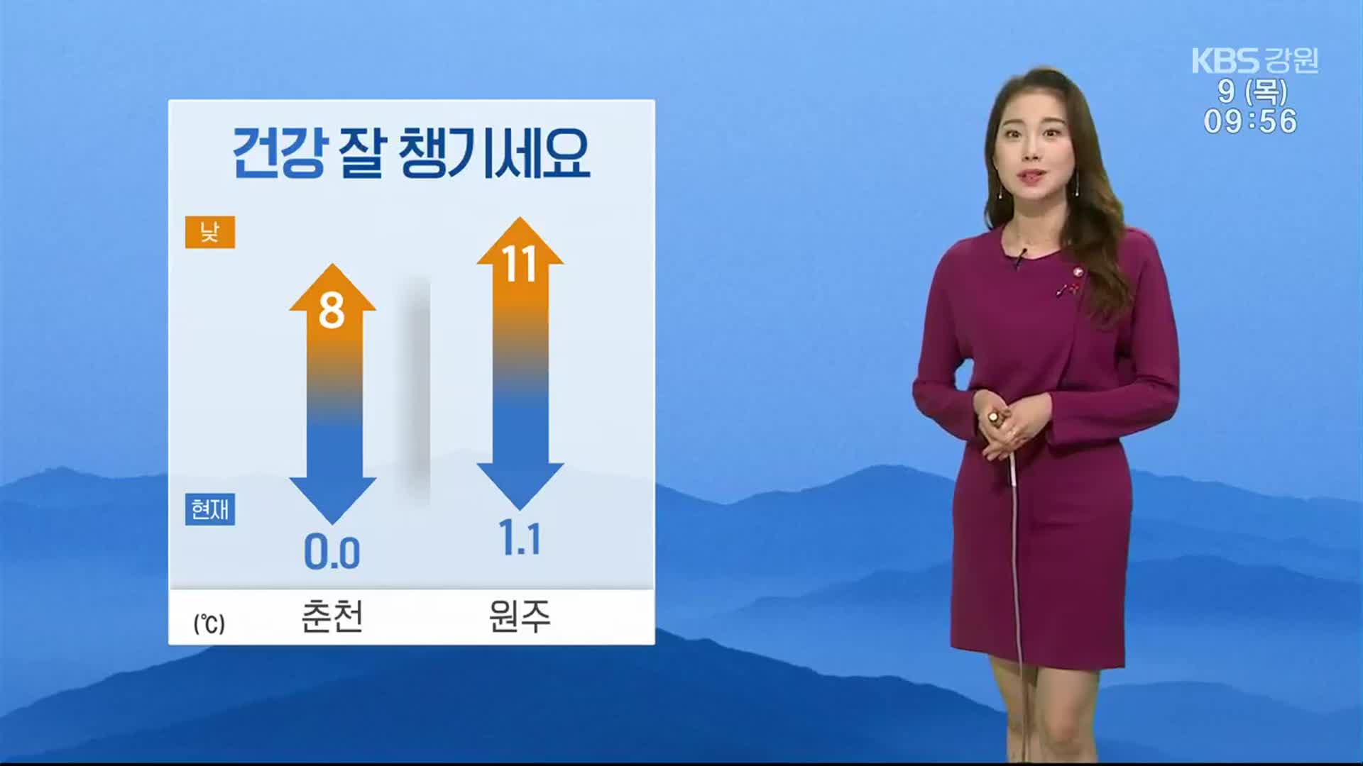 [날씨] 강원 큰 일교차 주의…낮 최고 11도 안팎