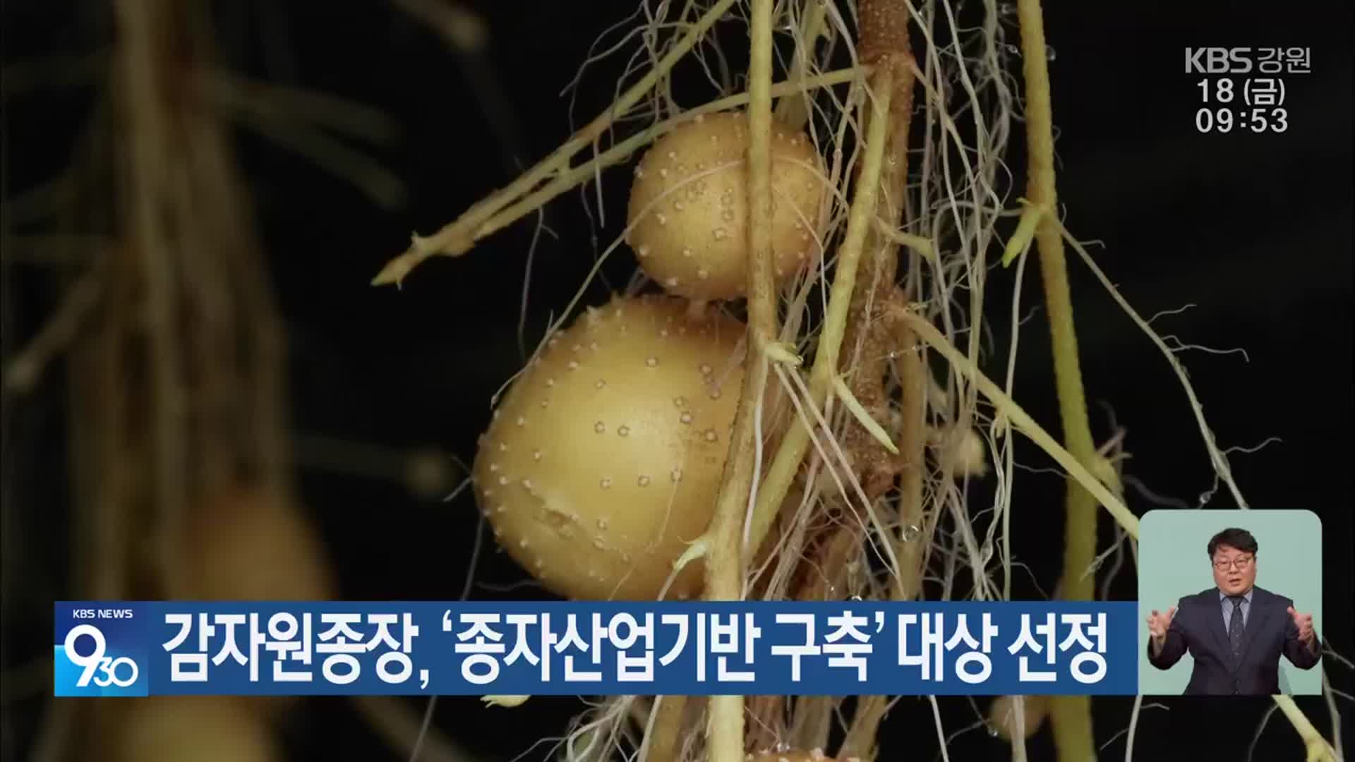 감자원종장, ‘종자산업기반 구축’ 대상 선정