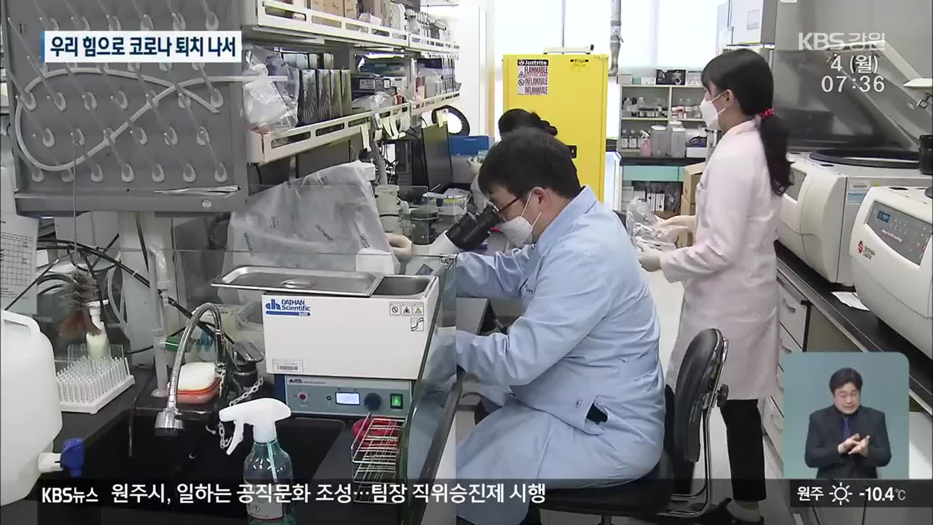 코로나 퇴치 국내 백신·치료제 개발 연구