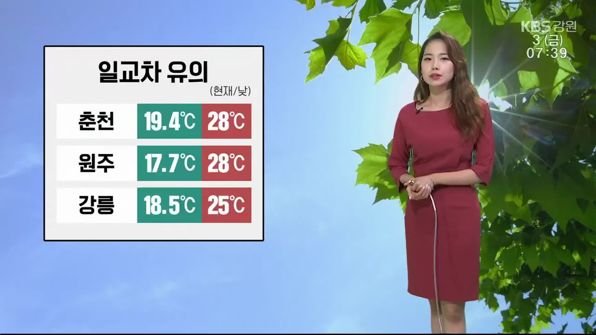 [날씨] 영동 비 소식…예상 강수량 5~20mm