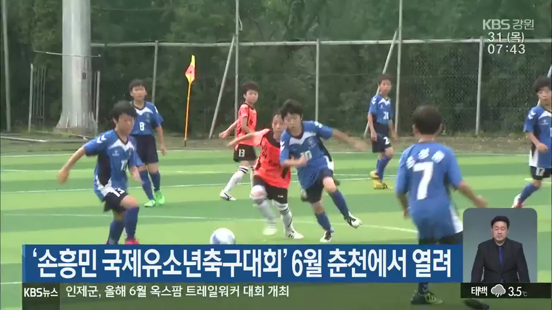 ‘손흥민 국제유소년축구대회’ 6월 춘천에서 열려