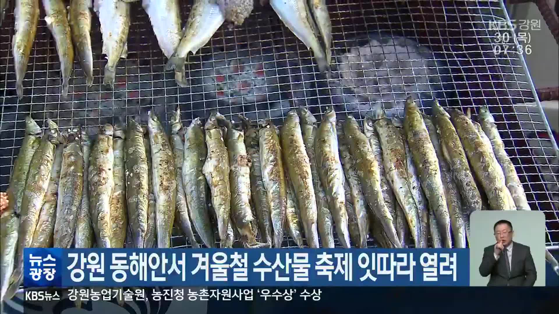 강원 동해안서 겨울철 수산물 축제 잇따라 열려