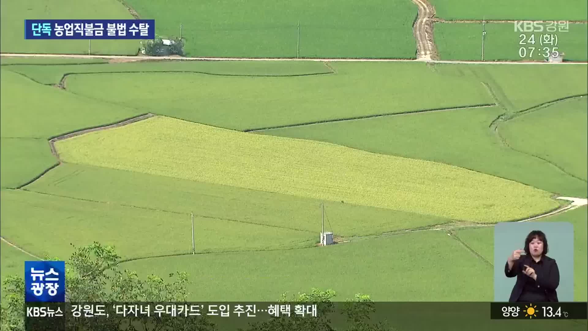 공익직불금 불법 수탈 만연…착취 당하는 농민들