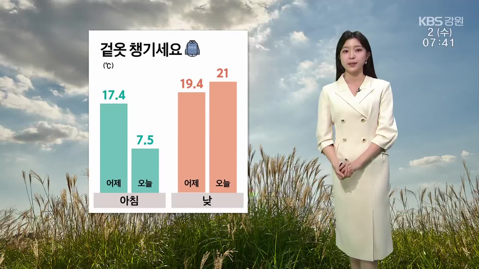 [날씨] 강원 아침 ‘쌀쌀’…곳곳 강한 바람 유의