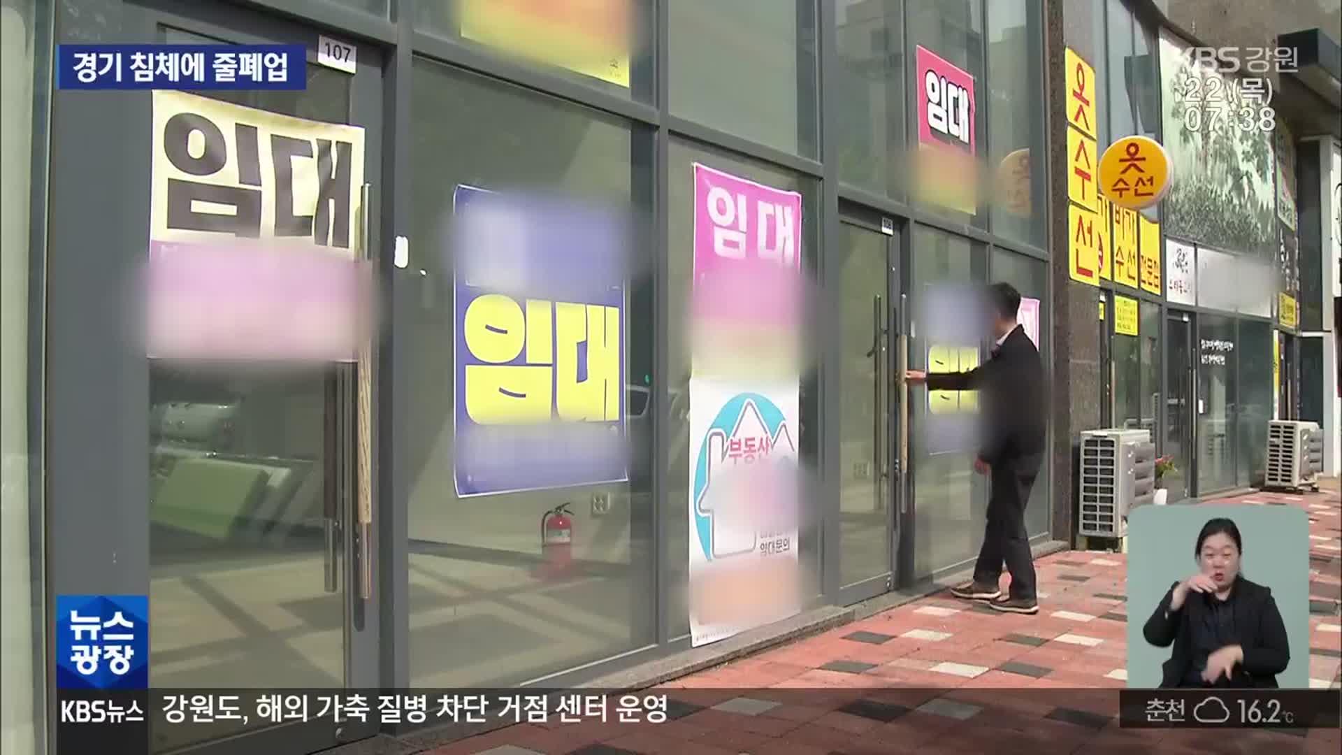 경기 침체에 줄폐업…넷 중 한 곳, 3년도 못 버텨