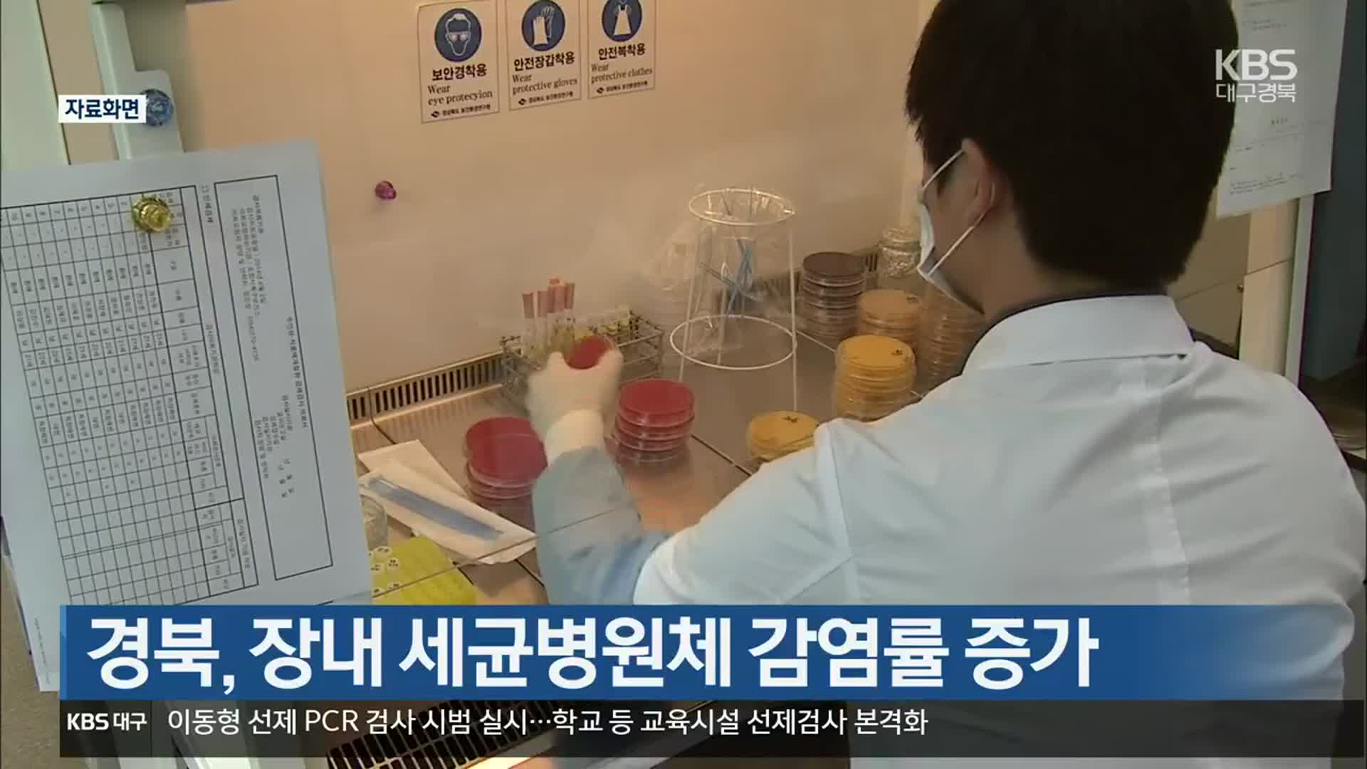 경북, 장내 세균병원체 감염률 증가