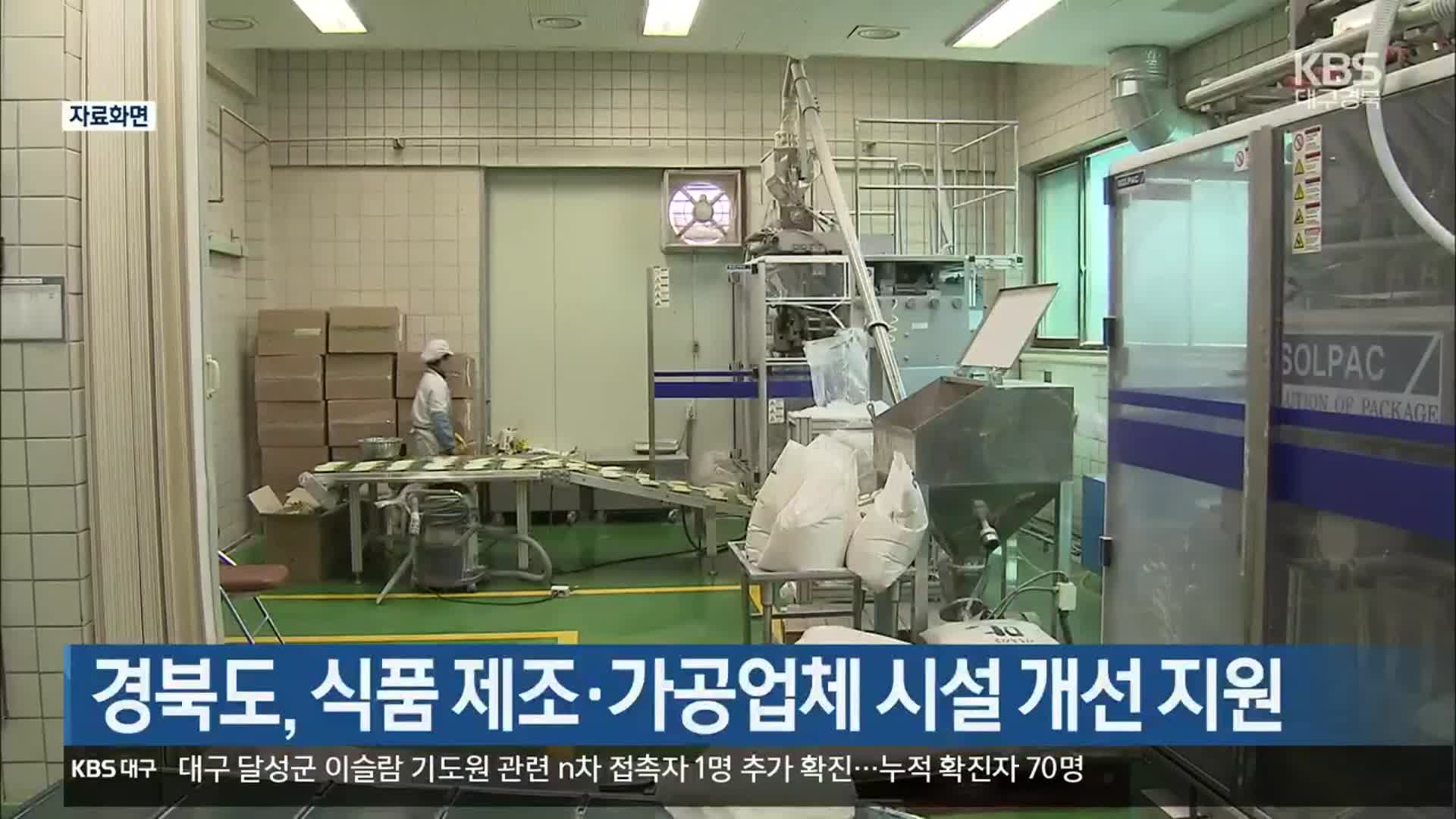 경북도, 식품 제조·가공업체 시설 개선 지원