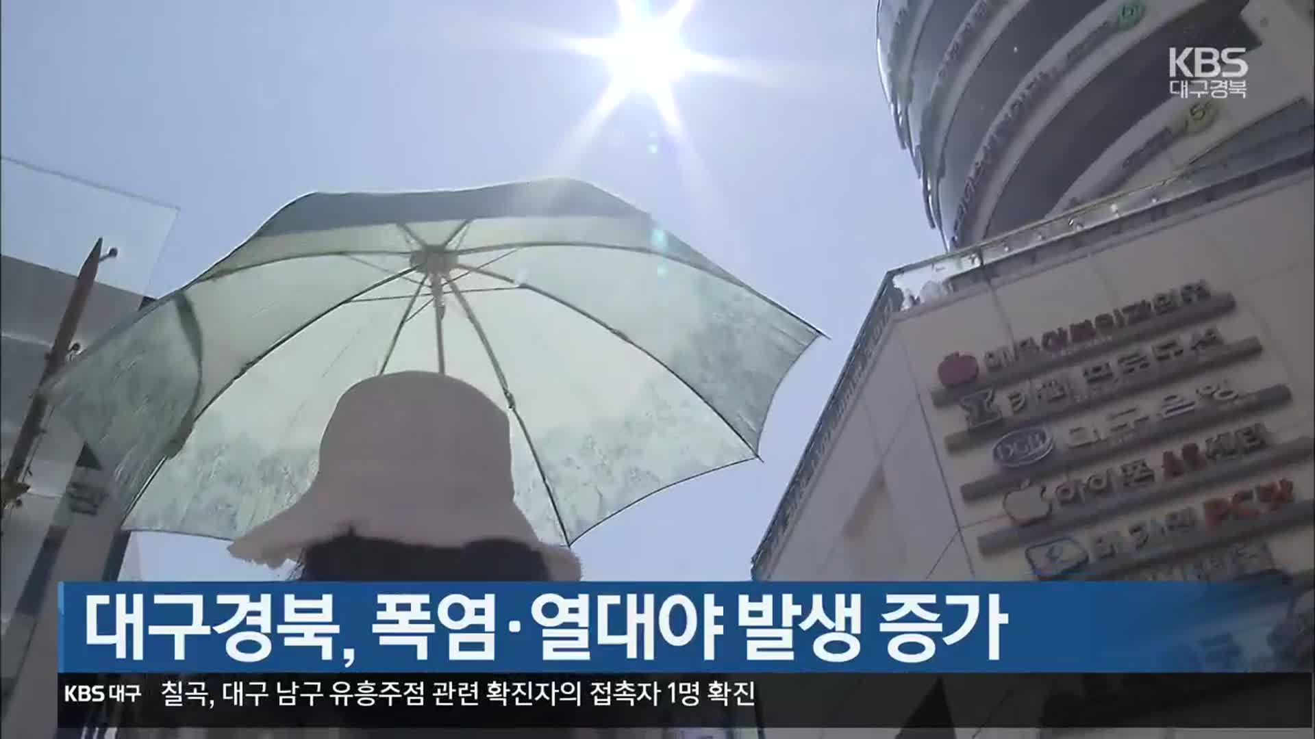 대구경북, 폭염·열대야 발생 증가