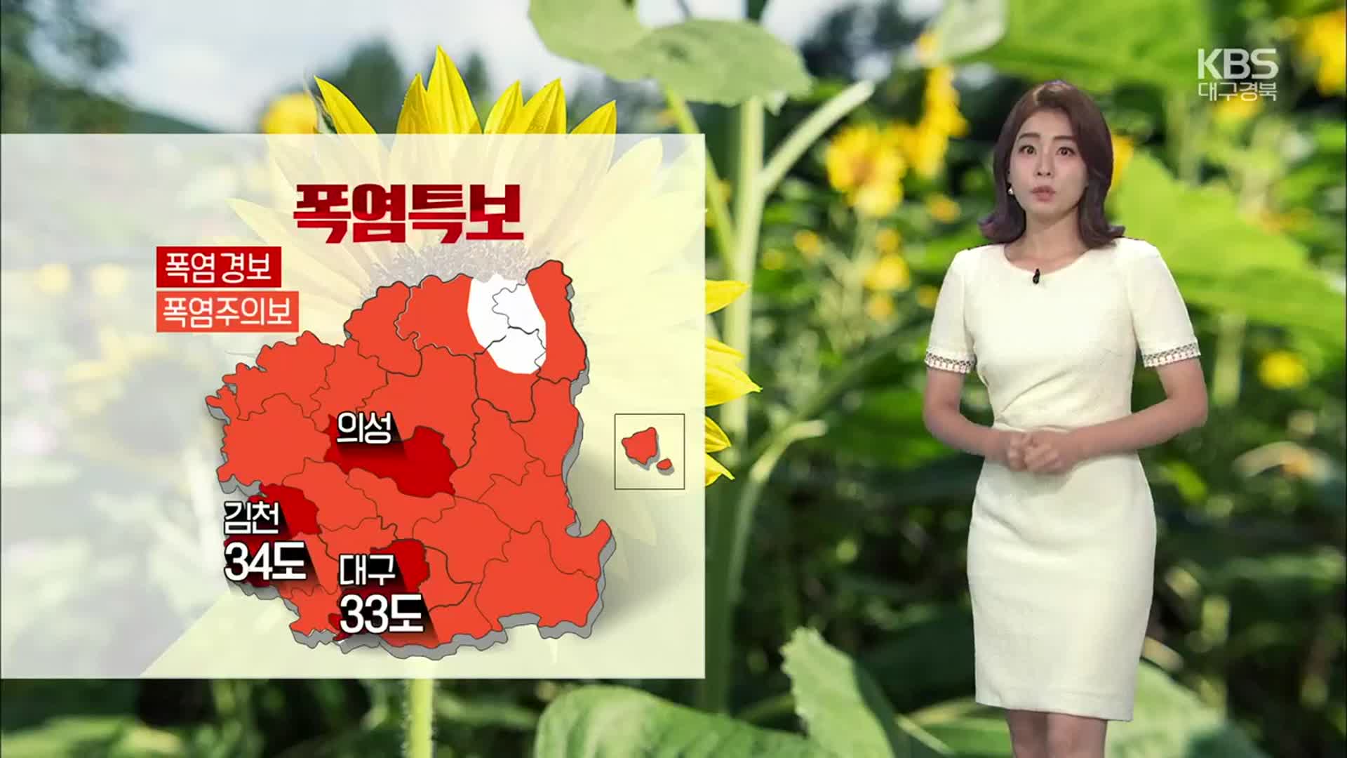 [날씨] 대구·경북 ‘대서’ 폭염특보…온열 질환 주의