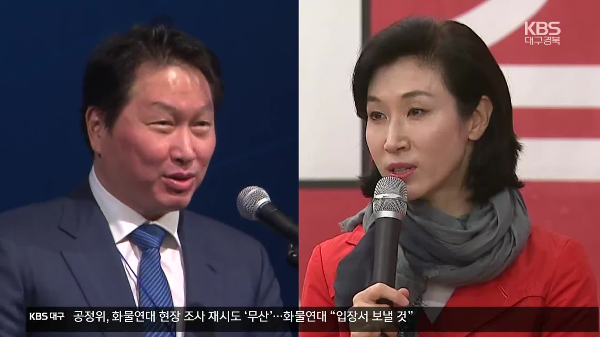 법원 “최태원, 노소영에 665억 재산분할…SK 주식은 분할 제외”