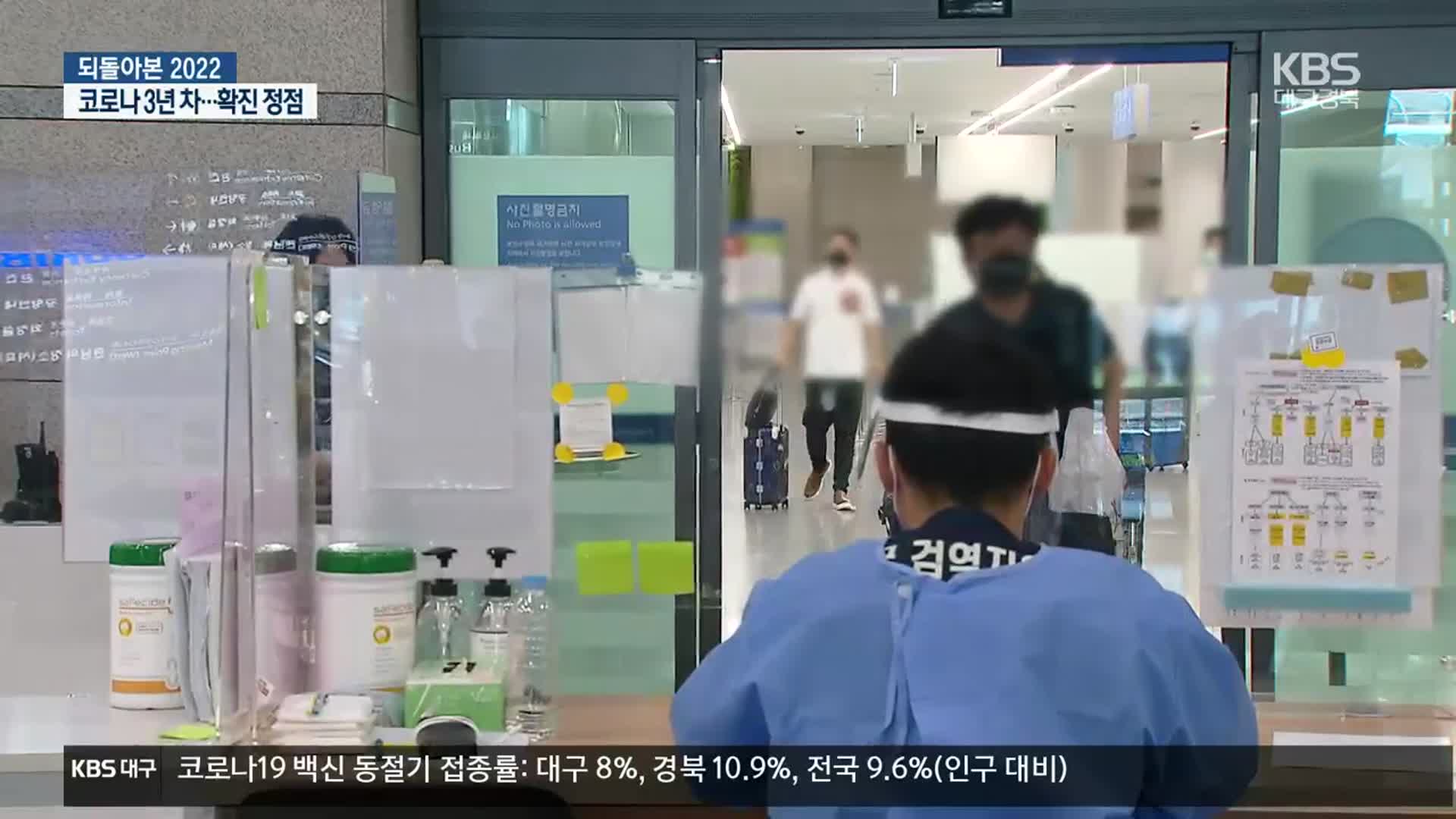 [되돌아본 2022 대구·경북]② 코로나19 3년 차, ‘오미크론 돌풍’에 다시 온 최정점