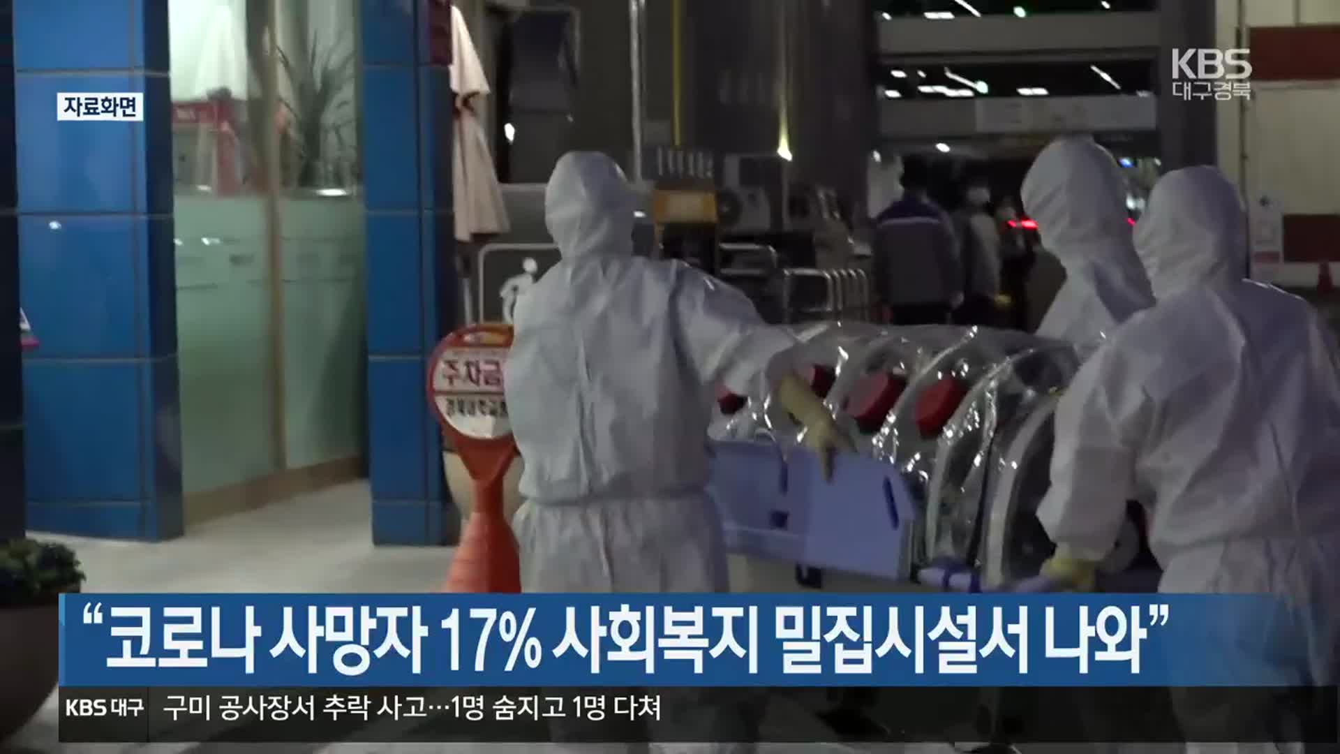 대구시, “코로나19 사망자 17% 사회복지 밀집시설서 나와”