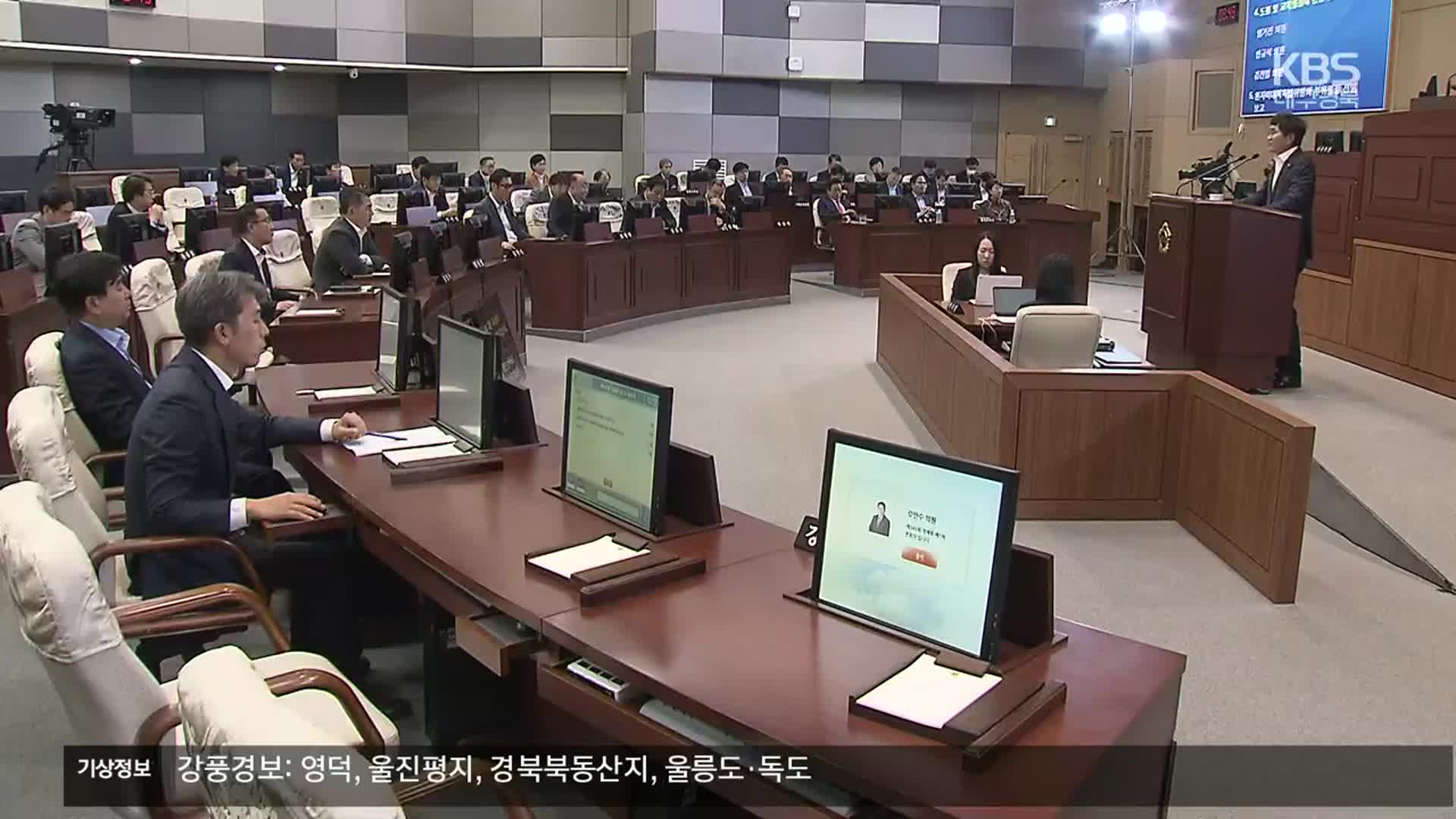 꿔다놓은 보릿자루 고위공무원…행정 비효율 지적