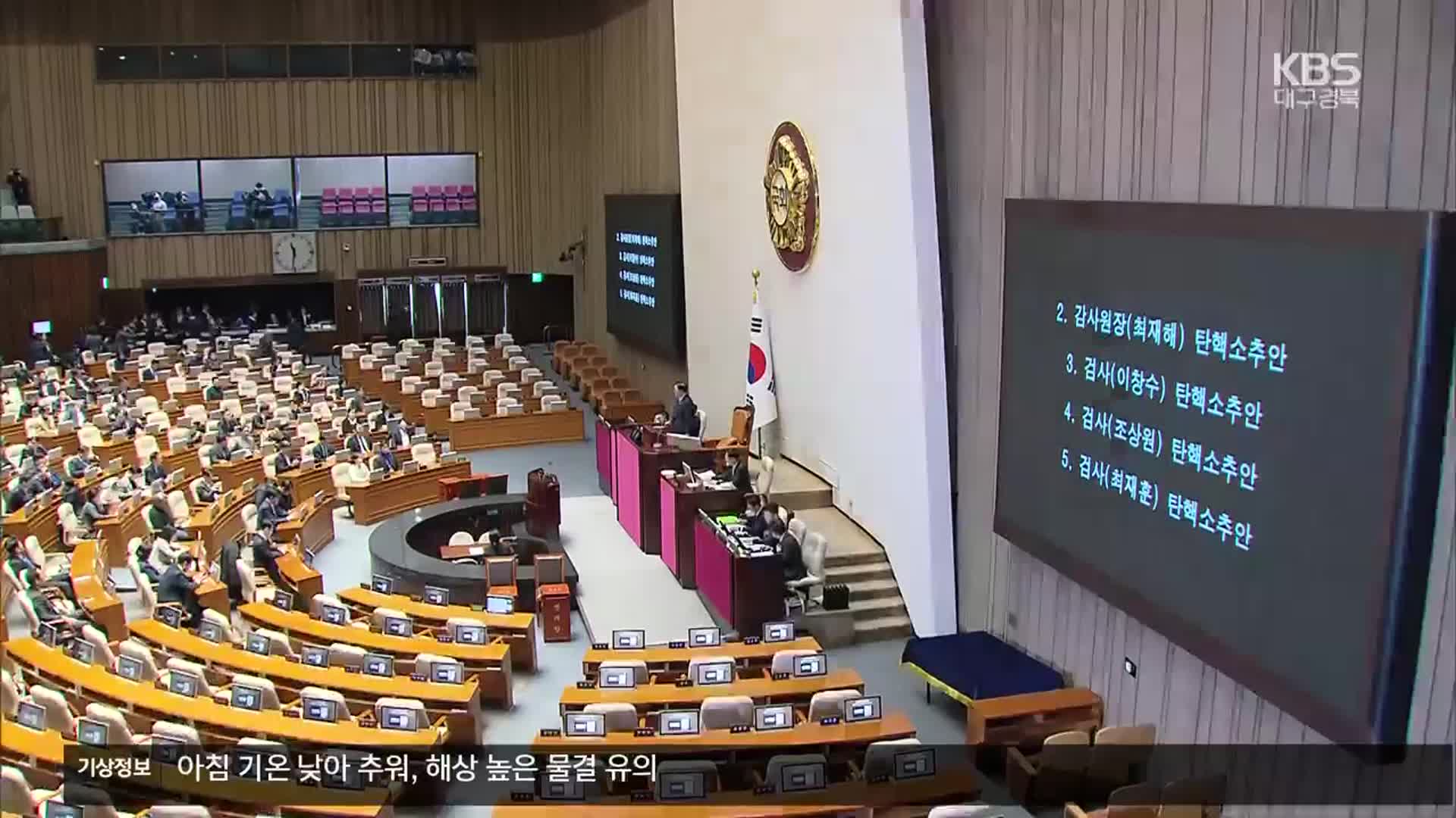 야 “대통령 탄핵안, 7일 표결”…여 “탄핵 막기 위해 노력”