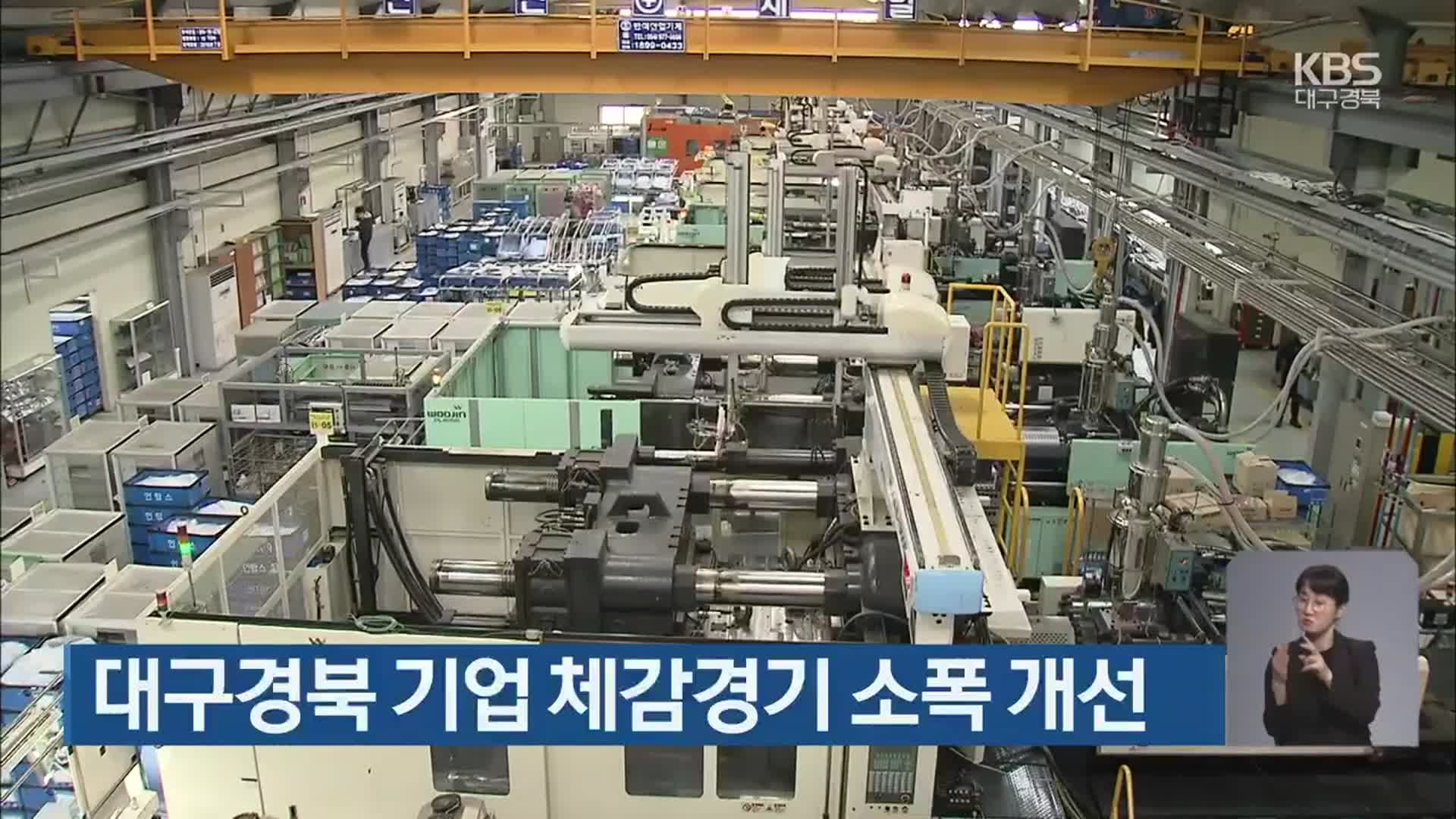 대구·경북 기업 체감경기 소폭 개선