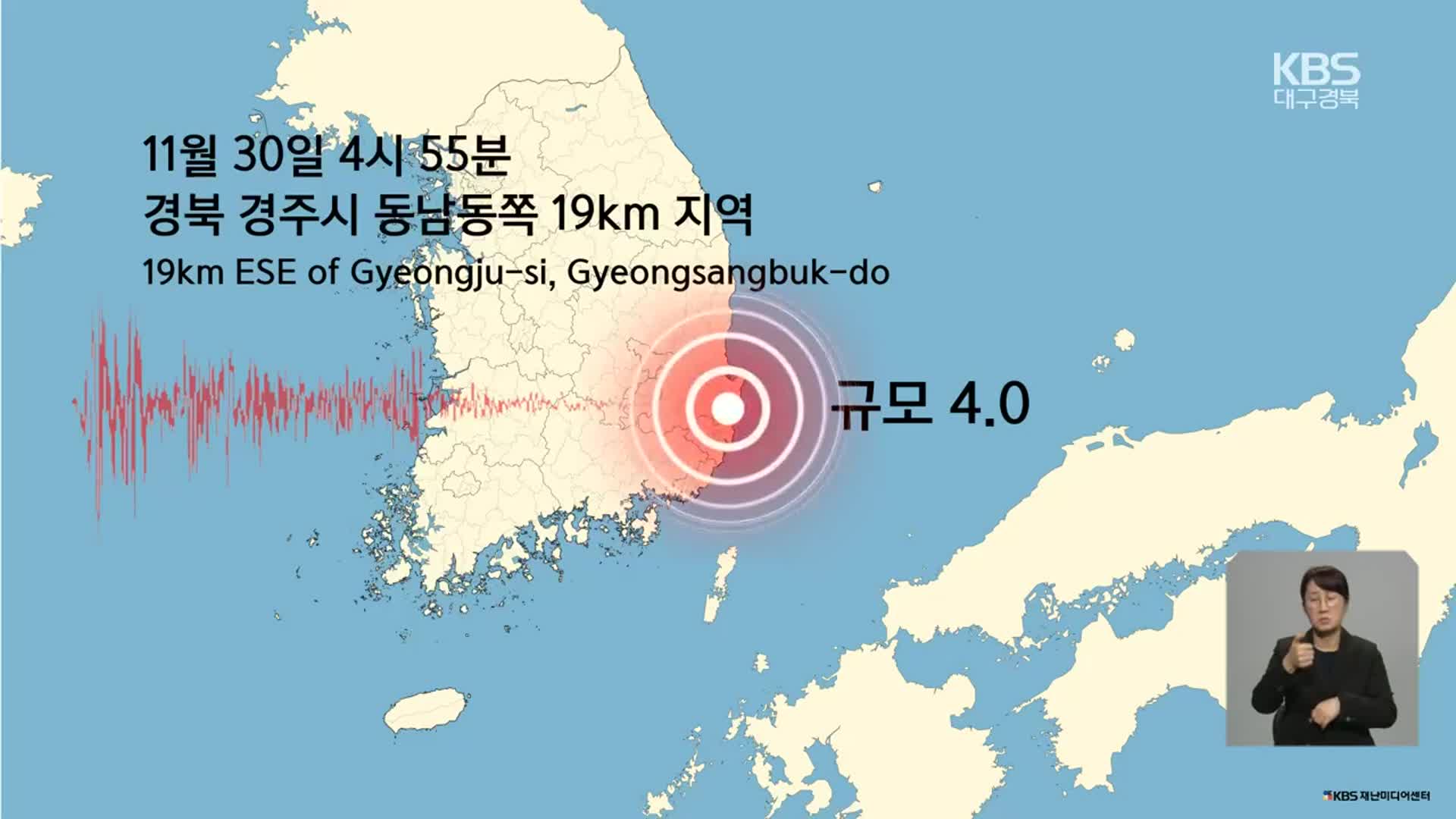 “7년 전 악몽 다시”…새벽 4.0 지진에 경주시민 ‘철렁’