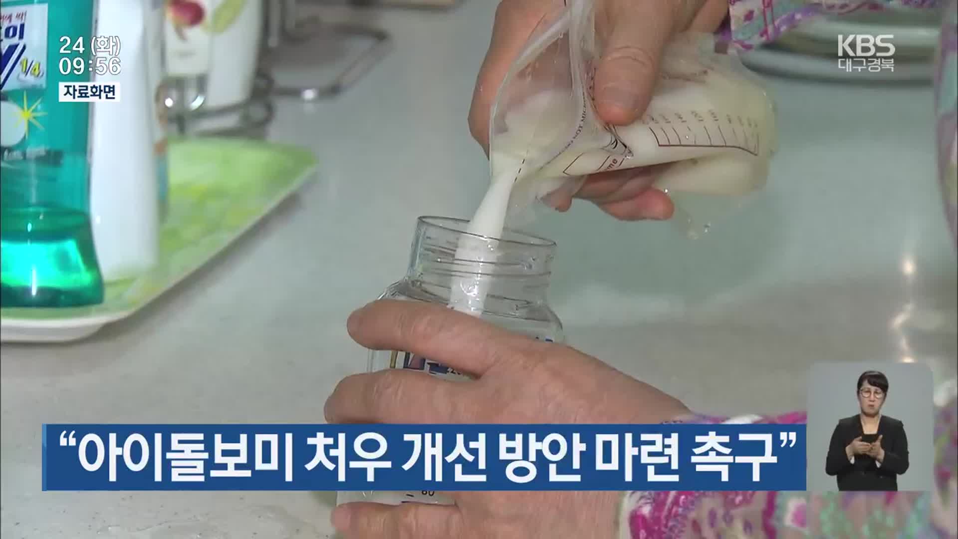 “아이돌보미 처우 개선 방안 마련 촉구”