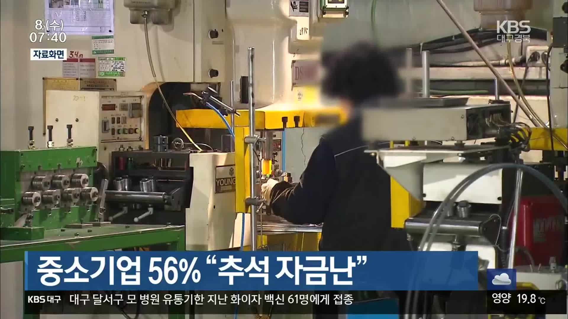중소기업 56% “추석 자금난”
