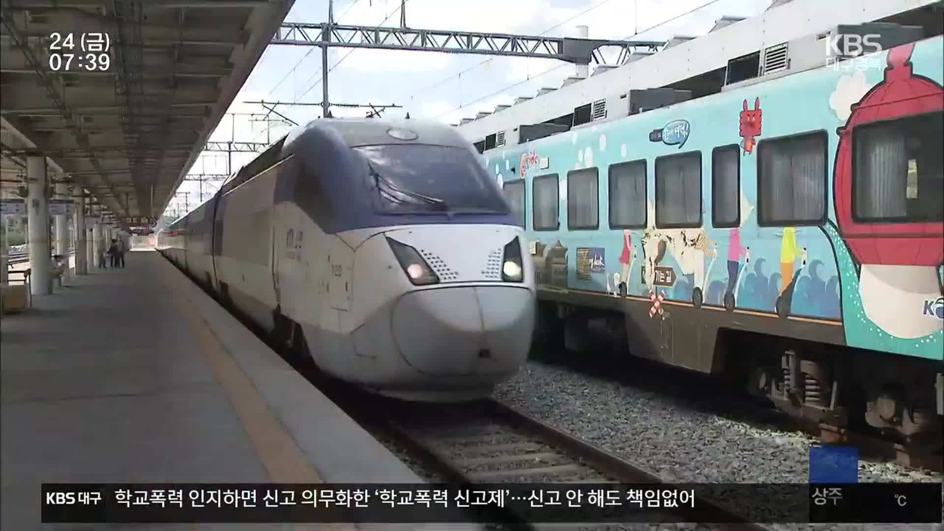 이용객 넘치는 포항역…“수서행 KTX 개통해야”