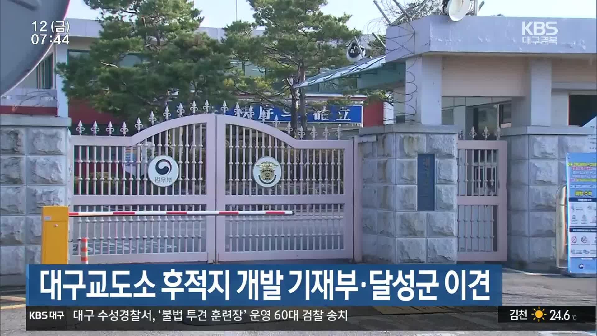 대구교도소 후적지 개발 기재부·달성군 이견