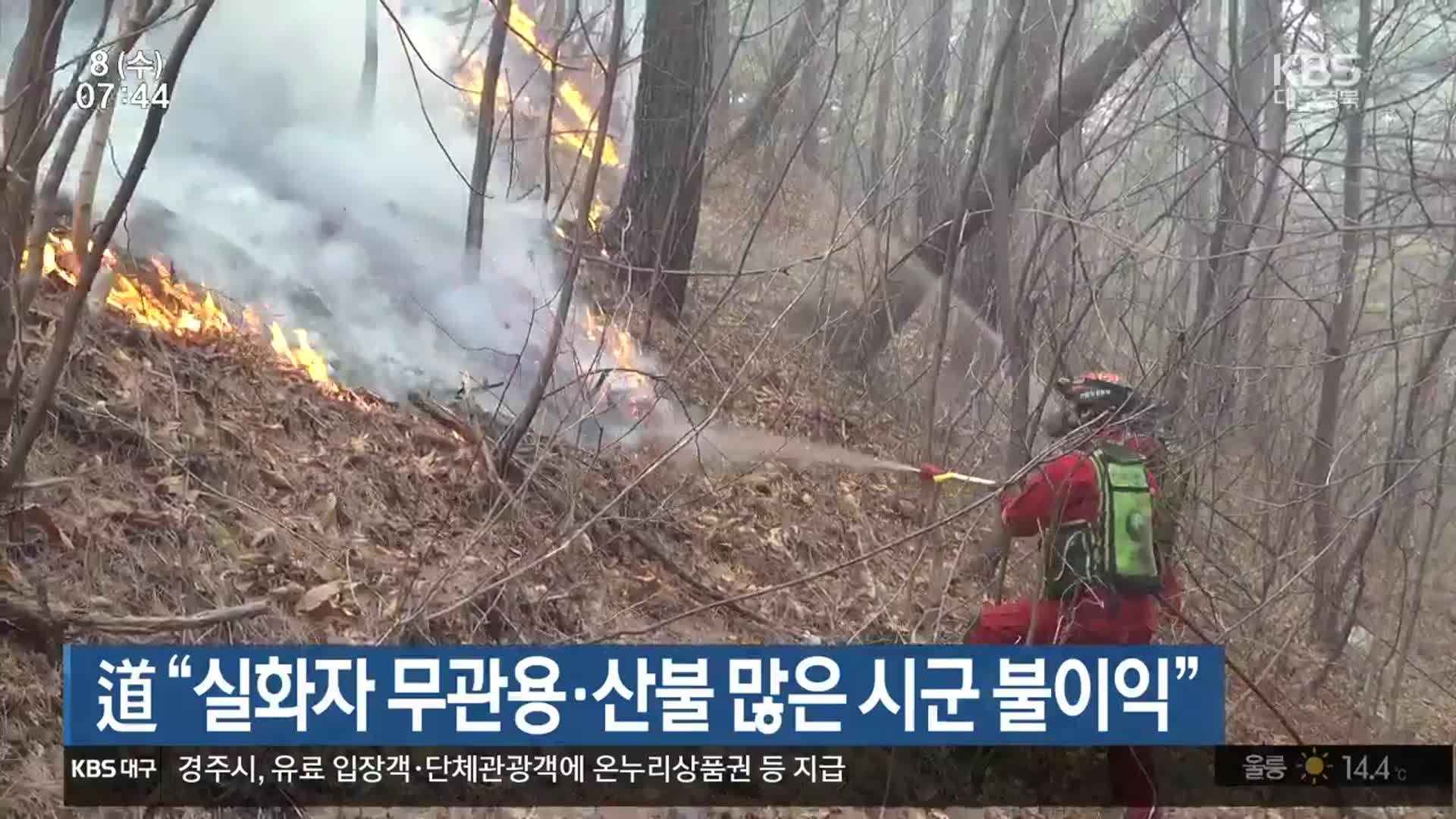 道 “실화자 무관용·산불 많은 시군 불이익”