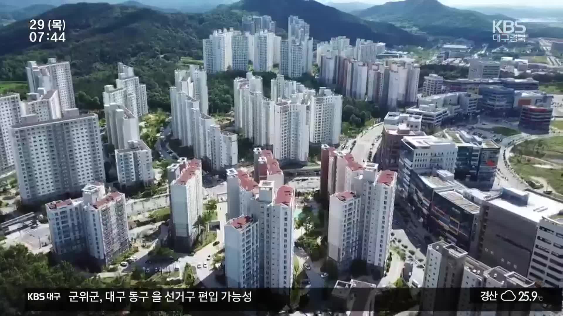 군위 대구 편입, 경북 지역구 조정 난항