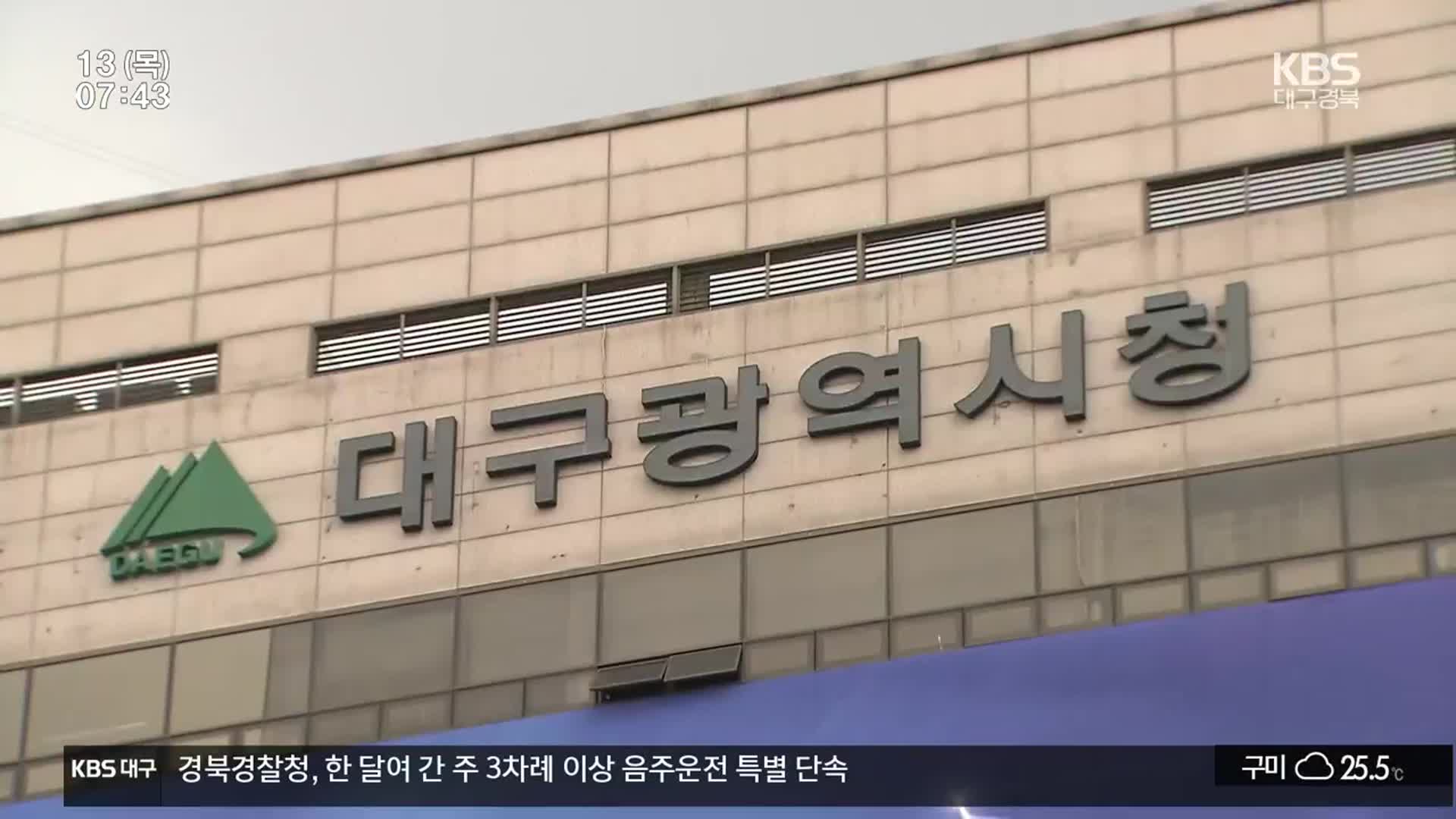 사안마다 갈등에 법정 다툼까지…대구시-시민단체 골 언제까지?