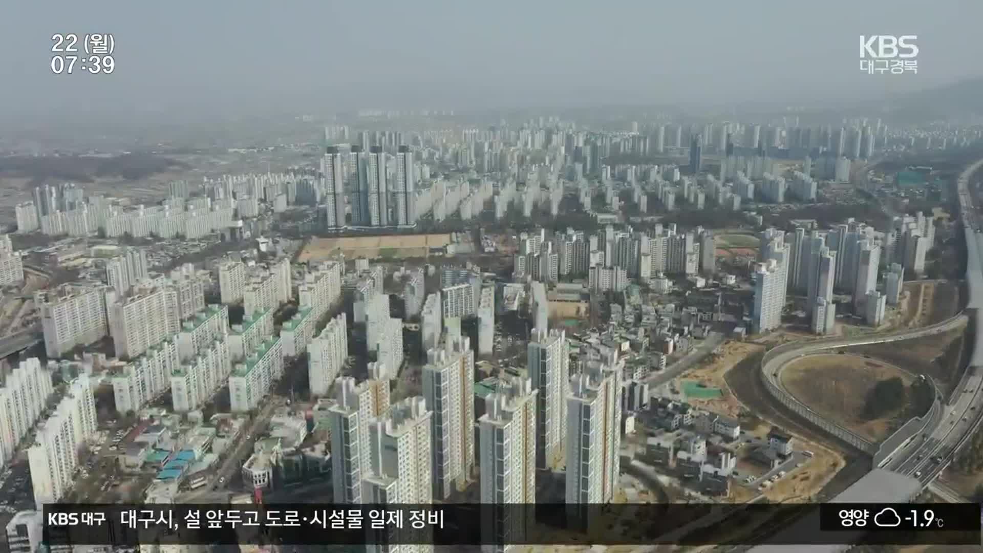 대구 부동산 장기침체 우려