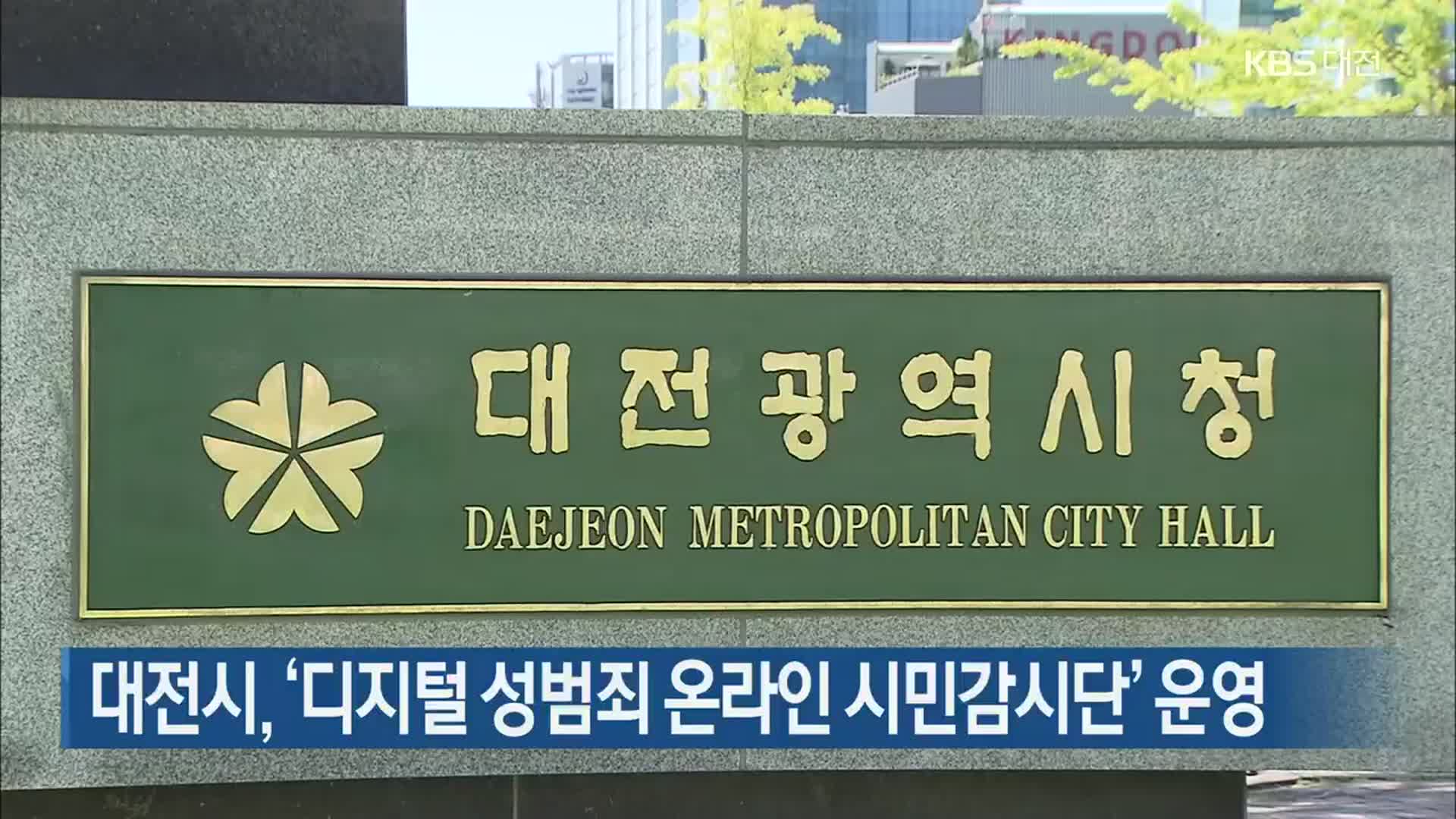 대전시, ‘디지털 성범죄 온라인 시민감시단’ 운영