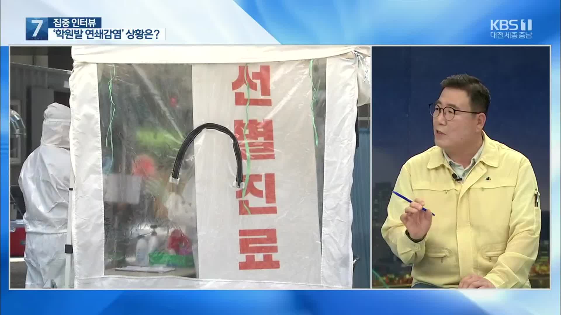 [집중인터뷰] ‘대전 학원발 연쇄감염’ 현재 상황은?