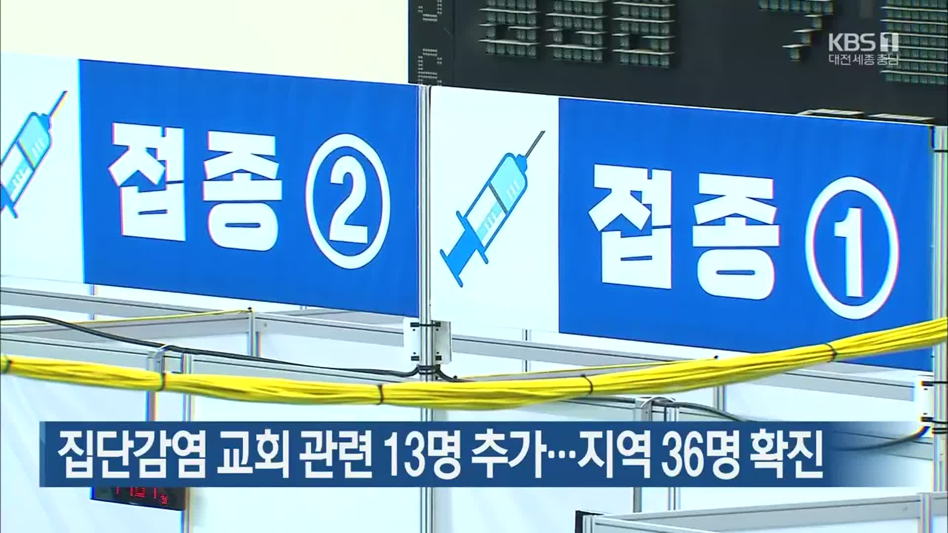 집단감염 교회 관련 13명 추가…대전·세종·충남 36명 확진